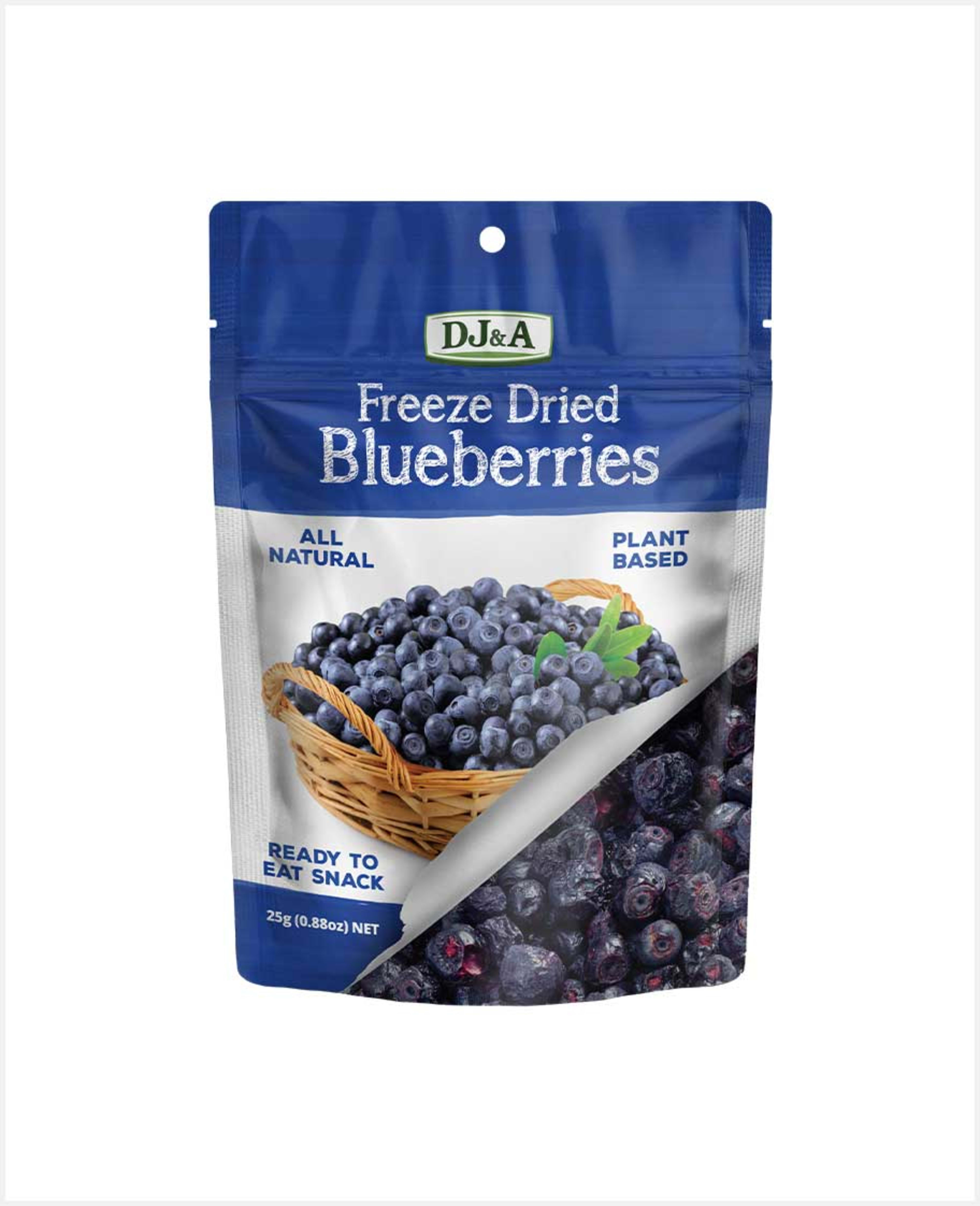Dj&a Freeze Dried Blueberries 25gm