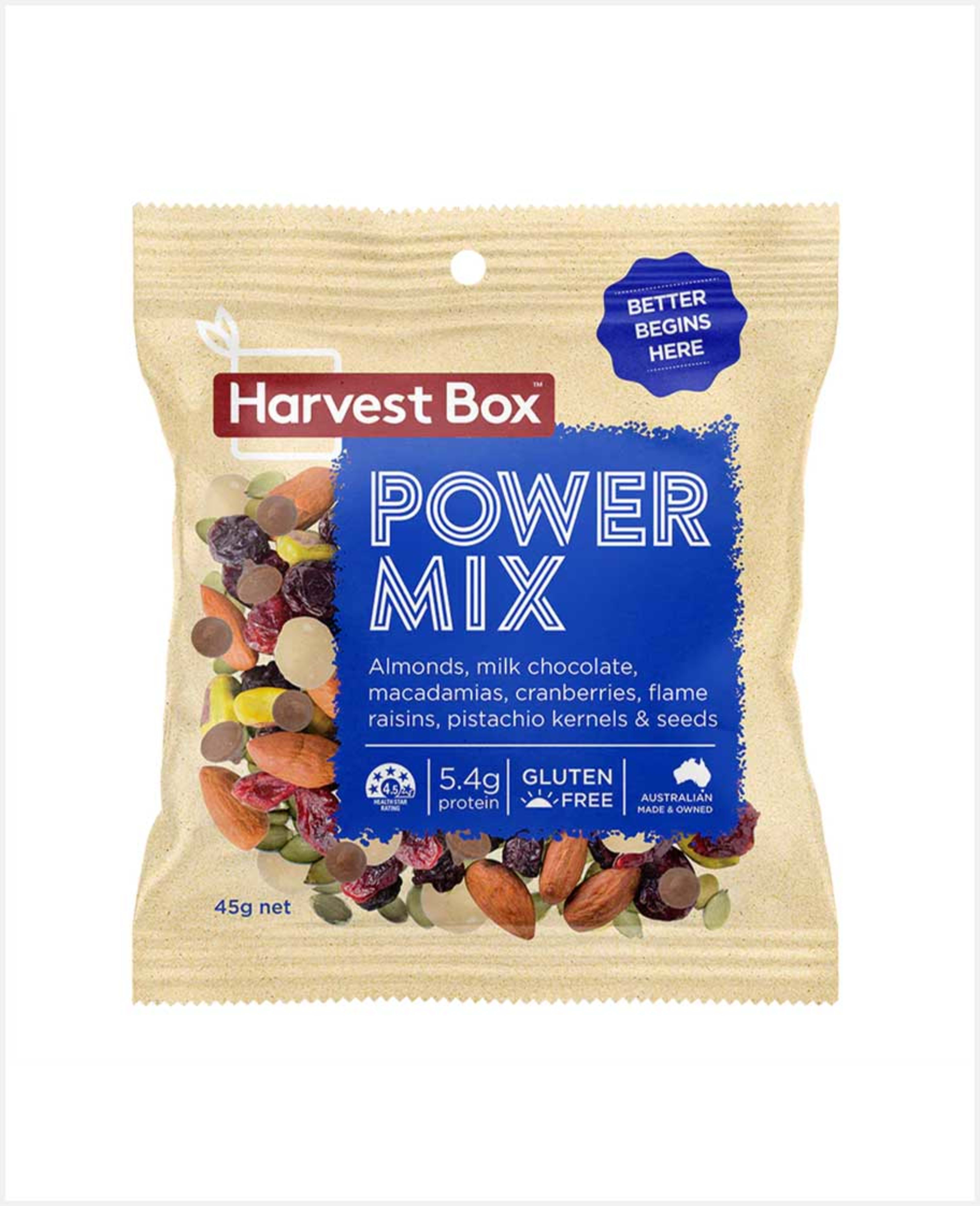 Harvest Box Power Mix Snack 45gm