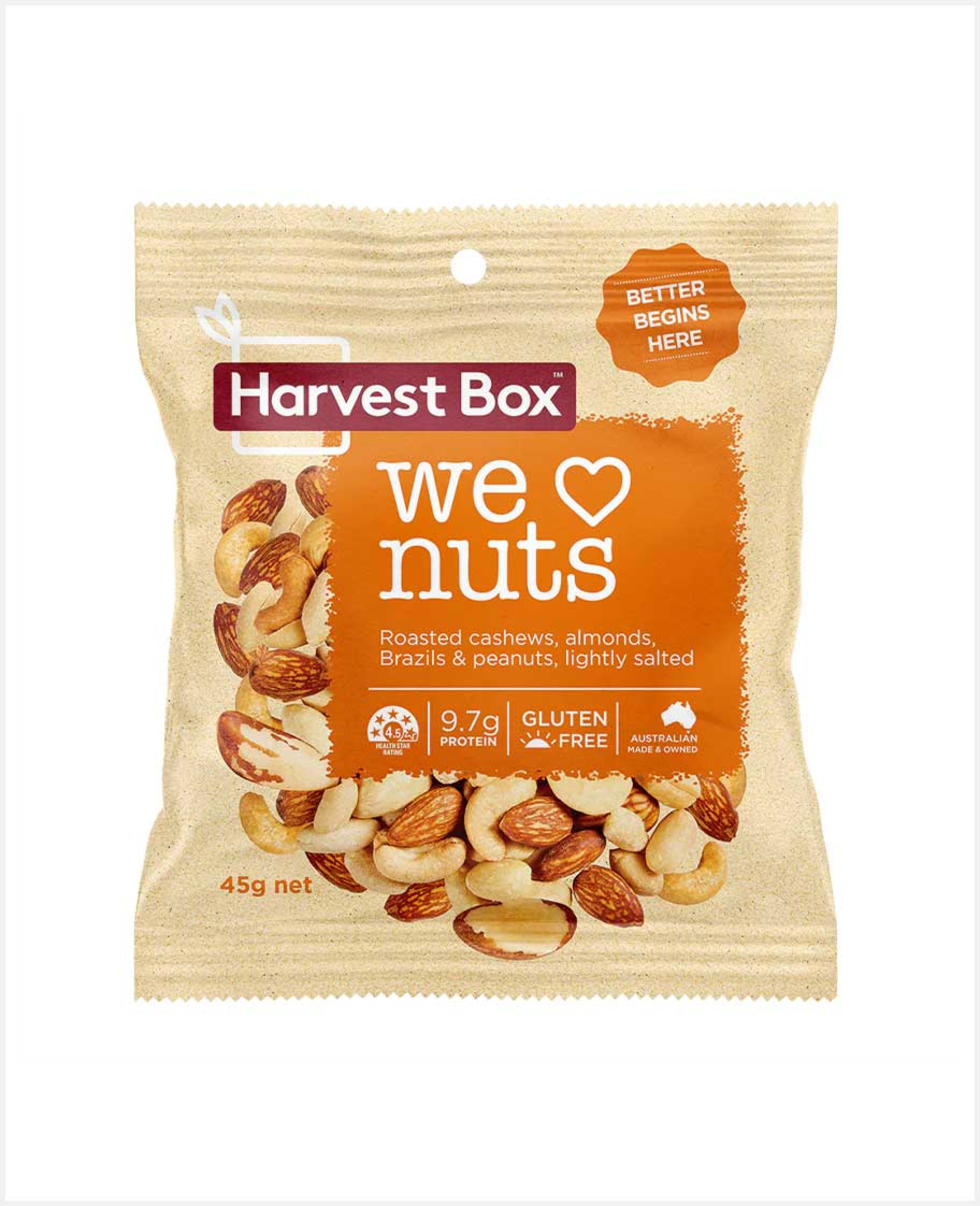 Harvest Box We Love Nuts Snack Mix 45gm