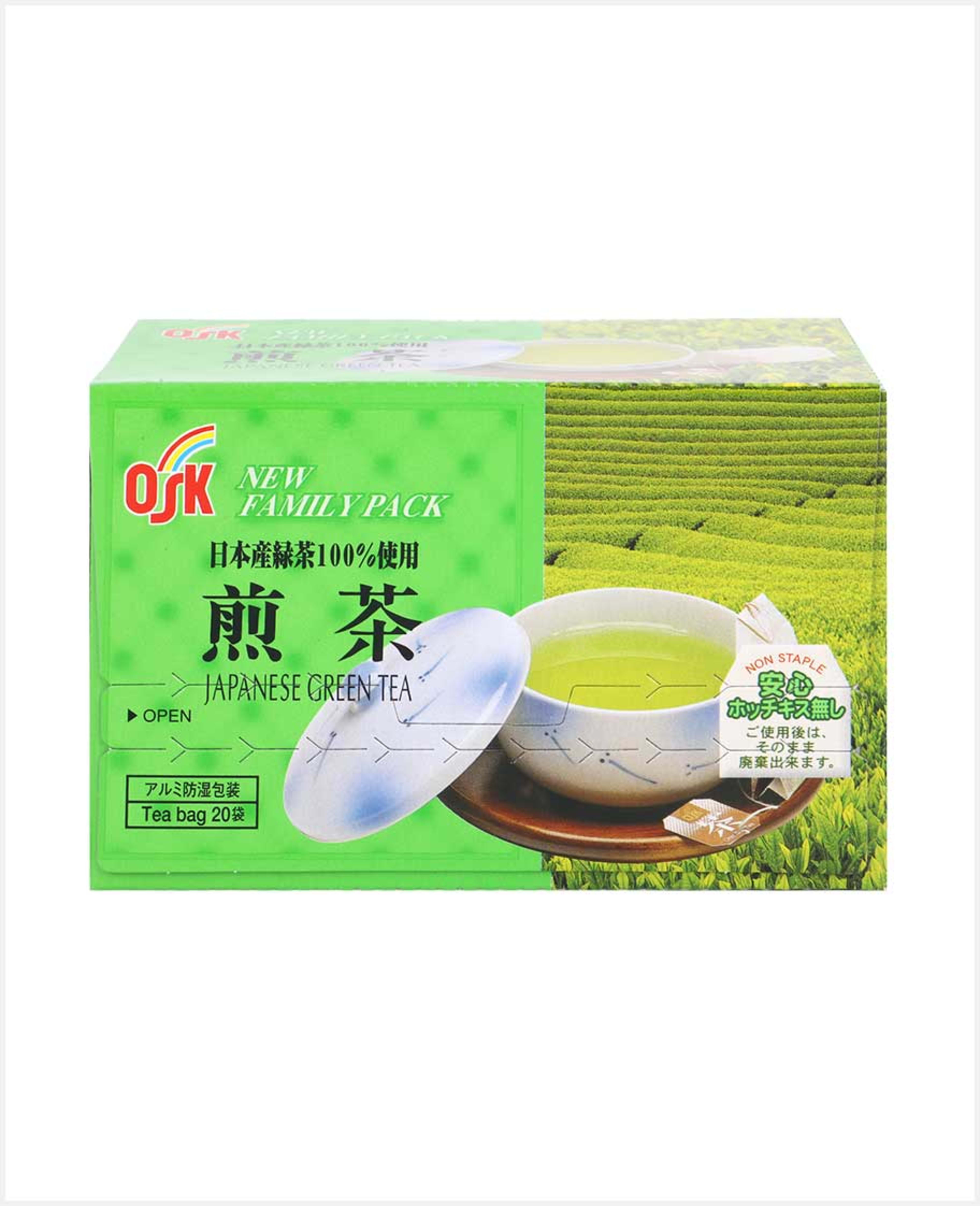 Osk Japanese Green Tea 20pcs 40gm
