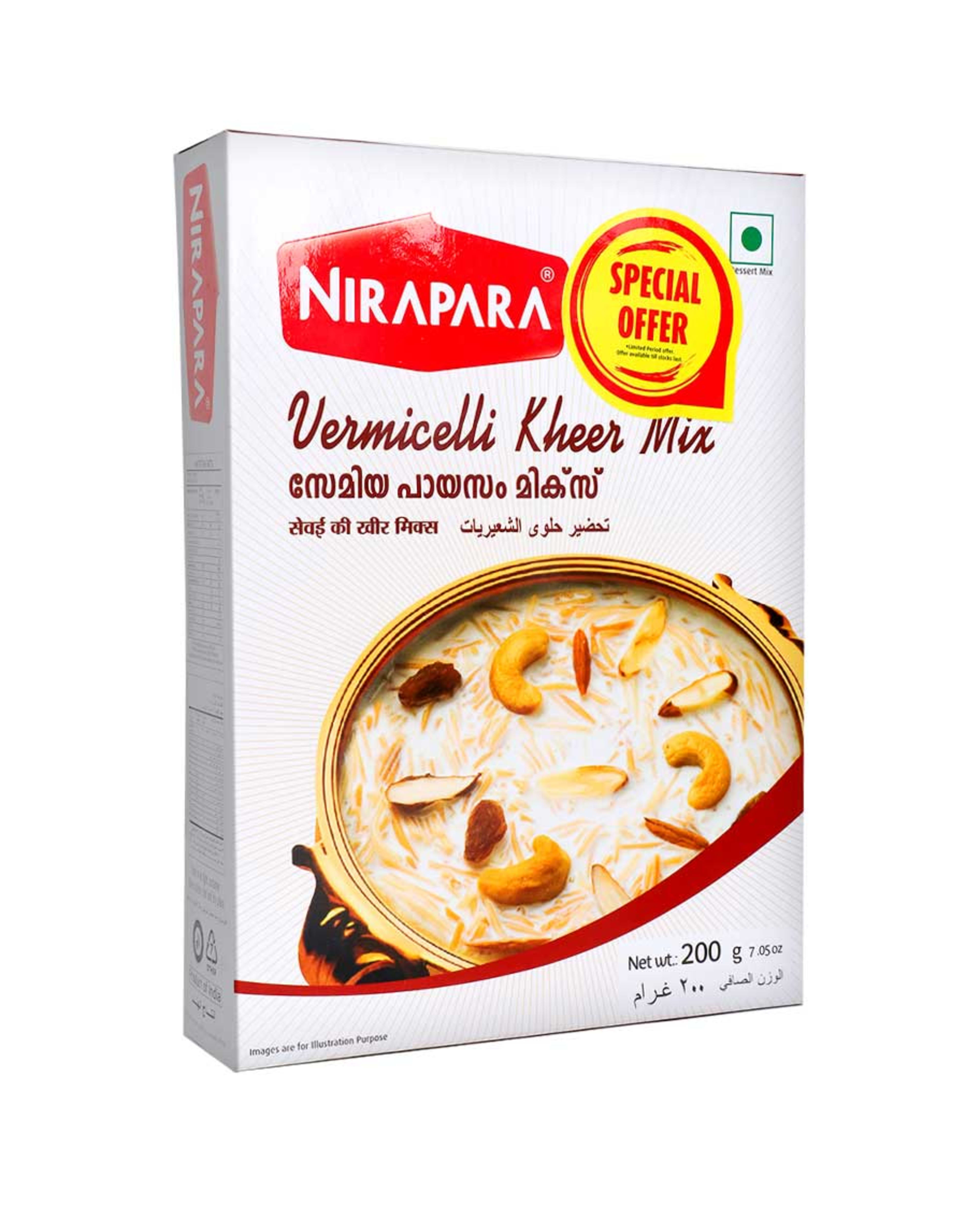 Nirapara Vermicelli Kheer Mix 200gm Promo