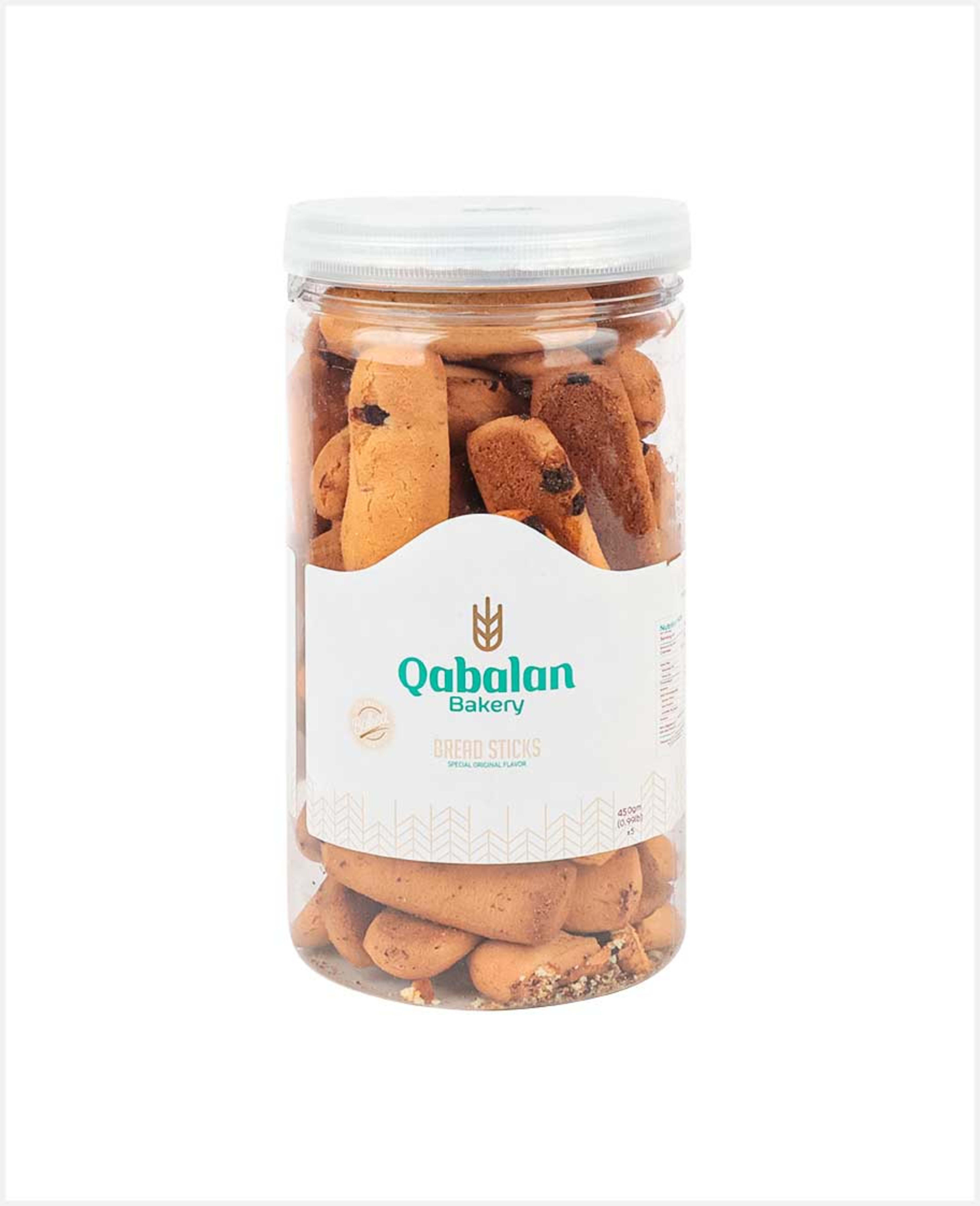 Qabalan Bread Sticks with Chocolate Chips 450gm
