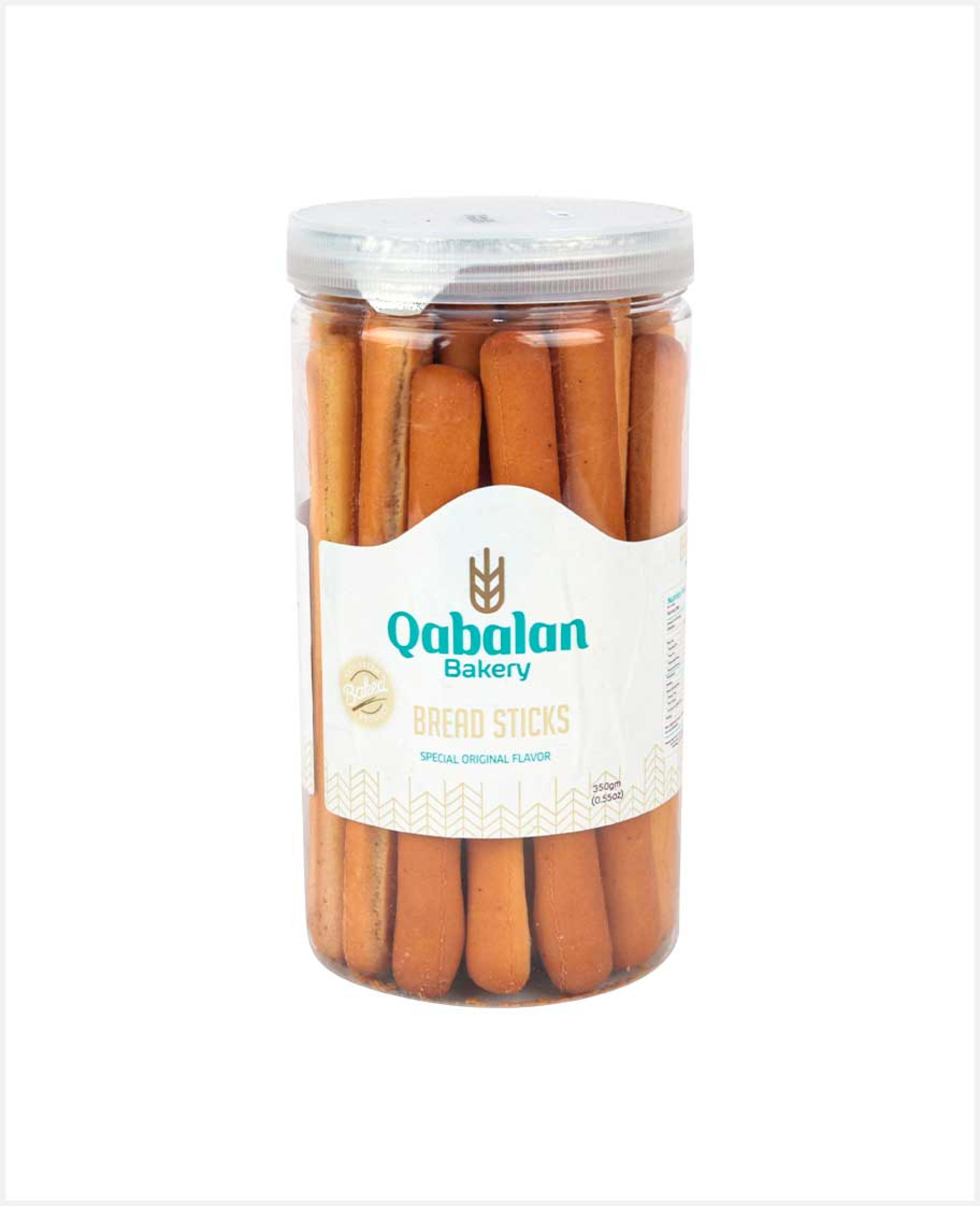 Qabalan Bread Sticks Plain 350gm