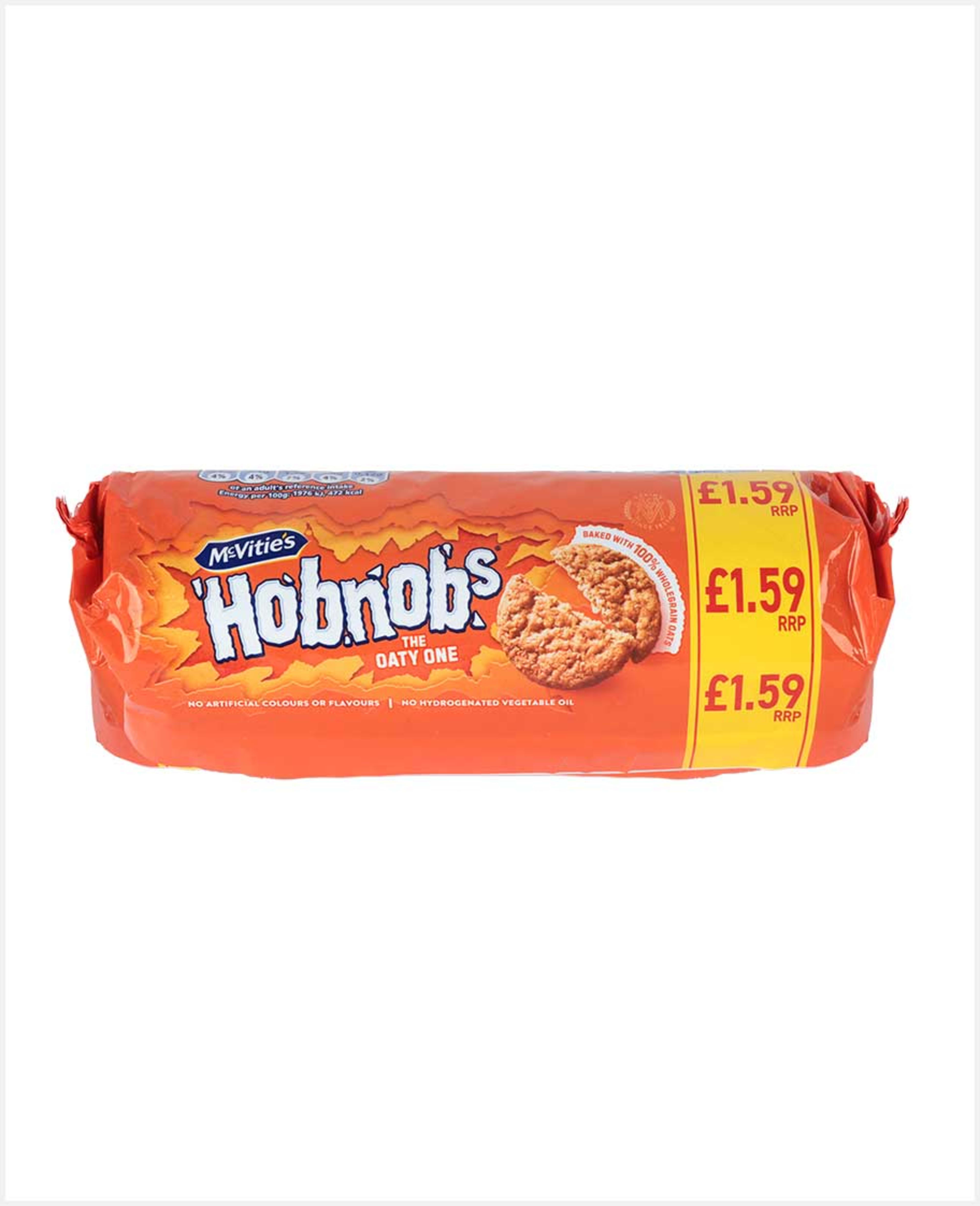 Mcvities Hobnobs the Oaty One Biscuits 255gm