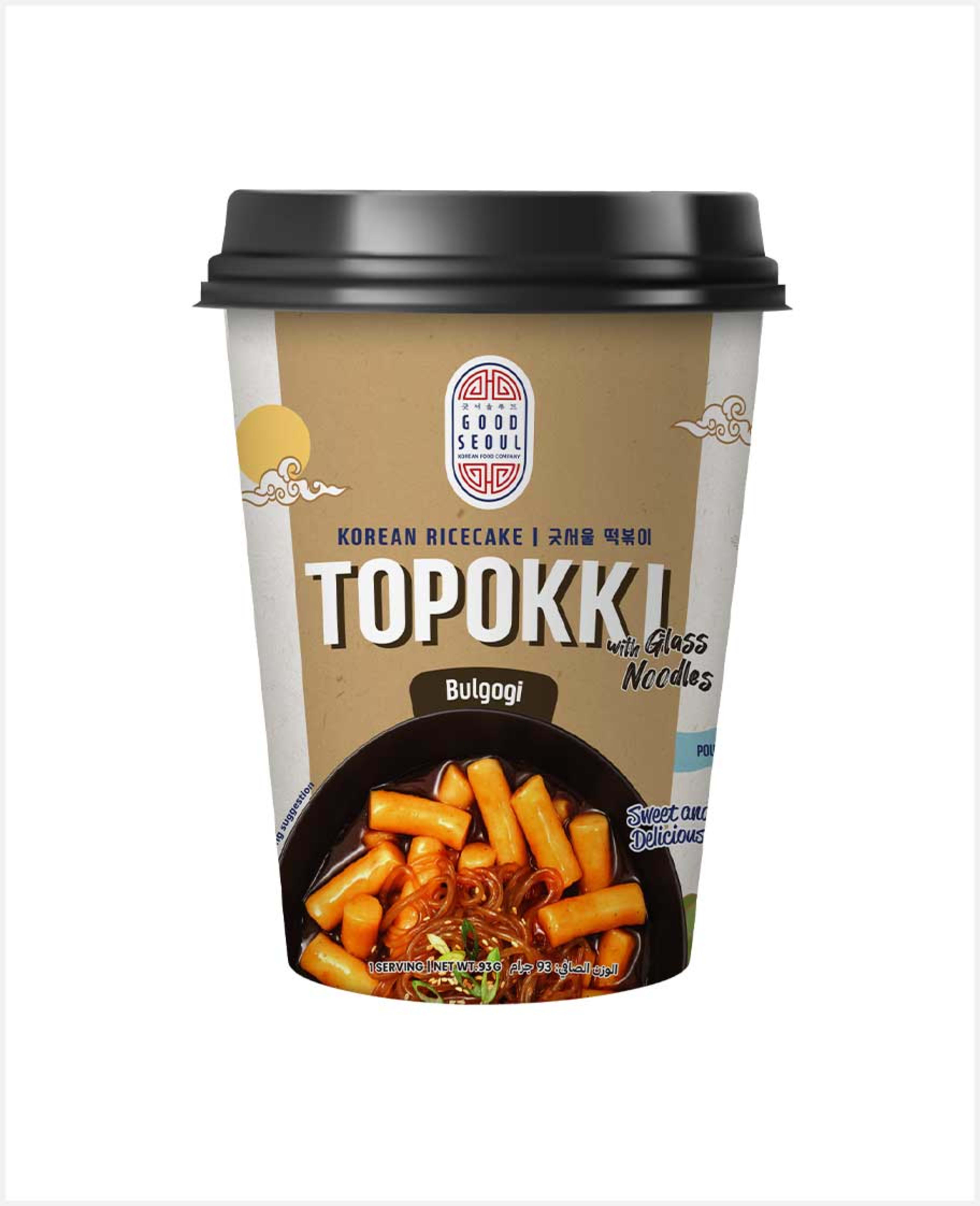 Good Seoul Korean Rice Cake Topokki Bulgogi 93gm