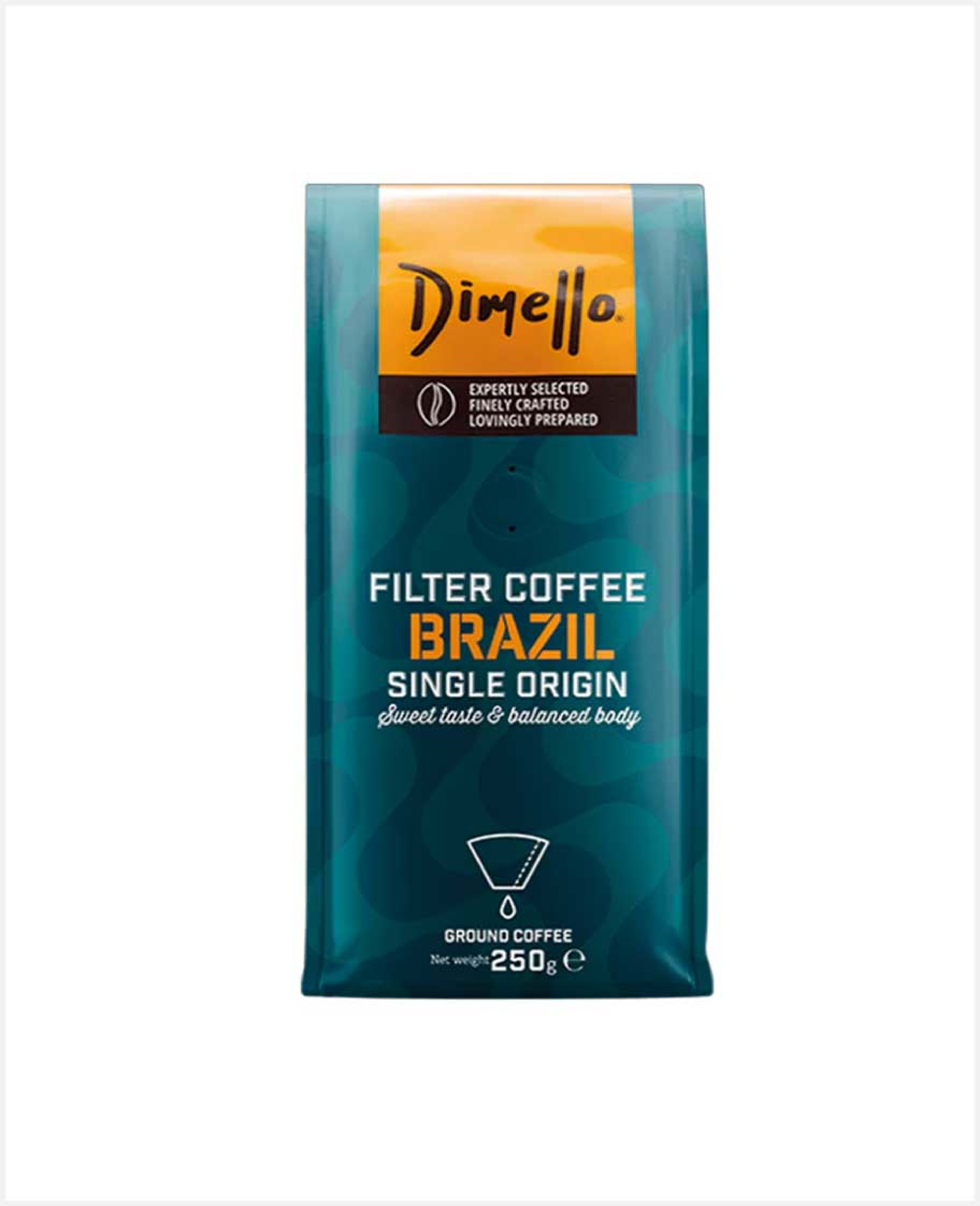 Dimello Filter Coffee Brazil Single Origin 250gm
