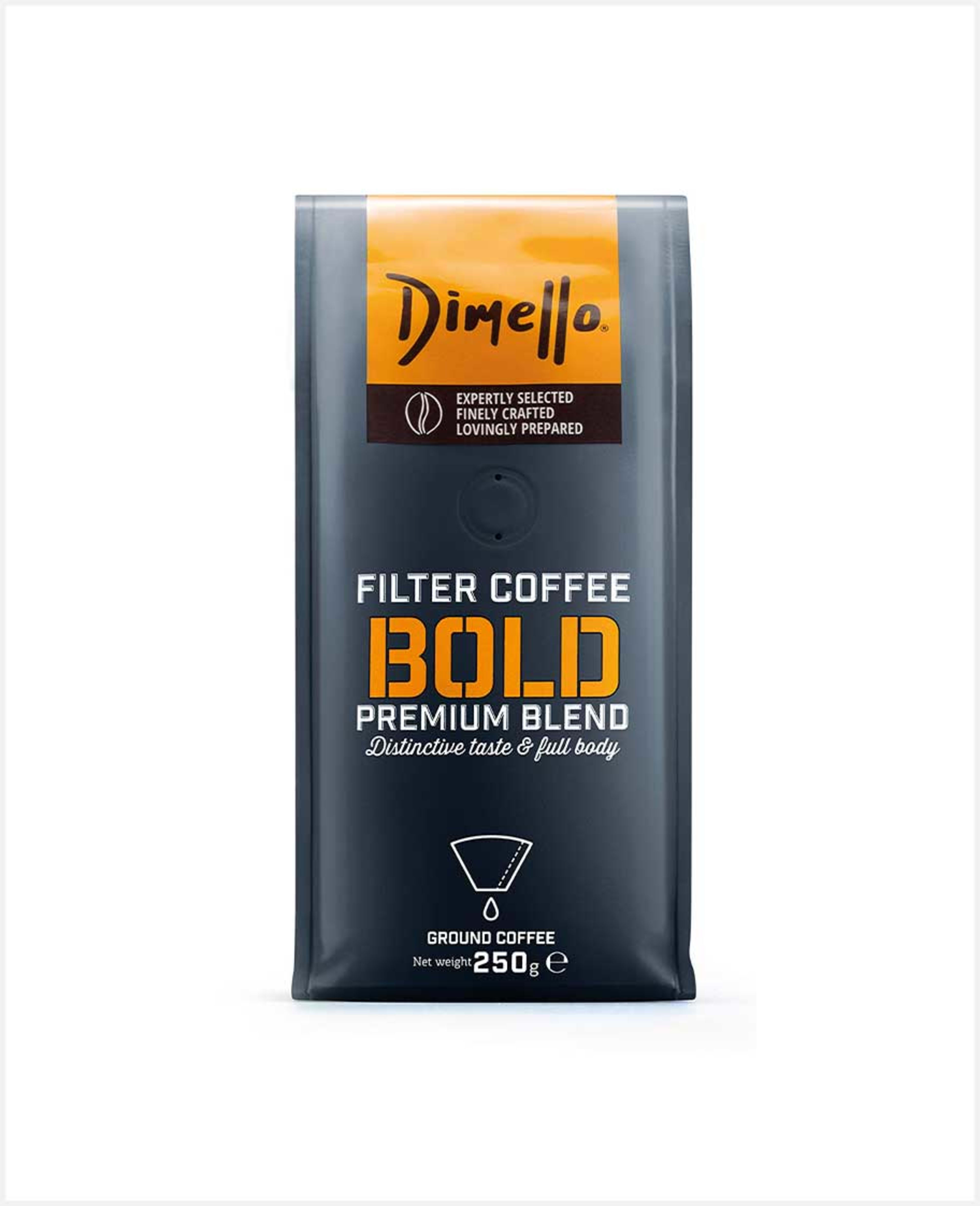Dimello Filter Coffee Bold Premium Blend Distinctive Taste & Full Body 250gm