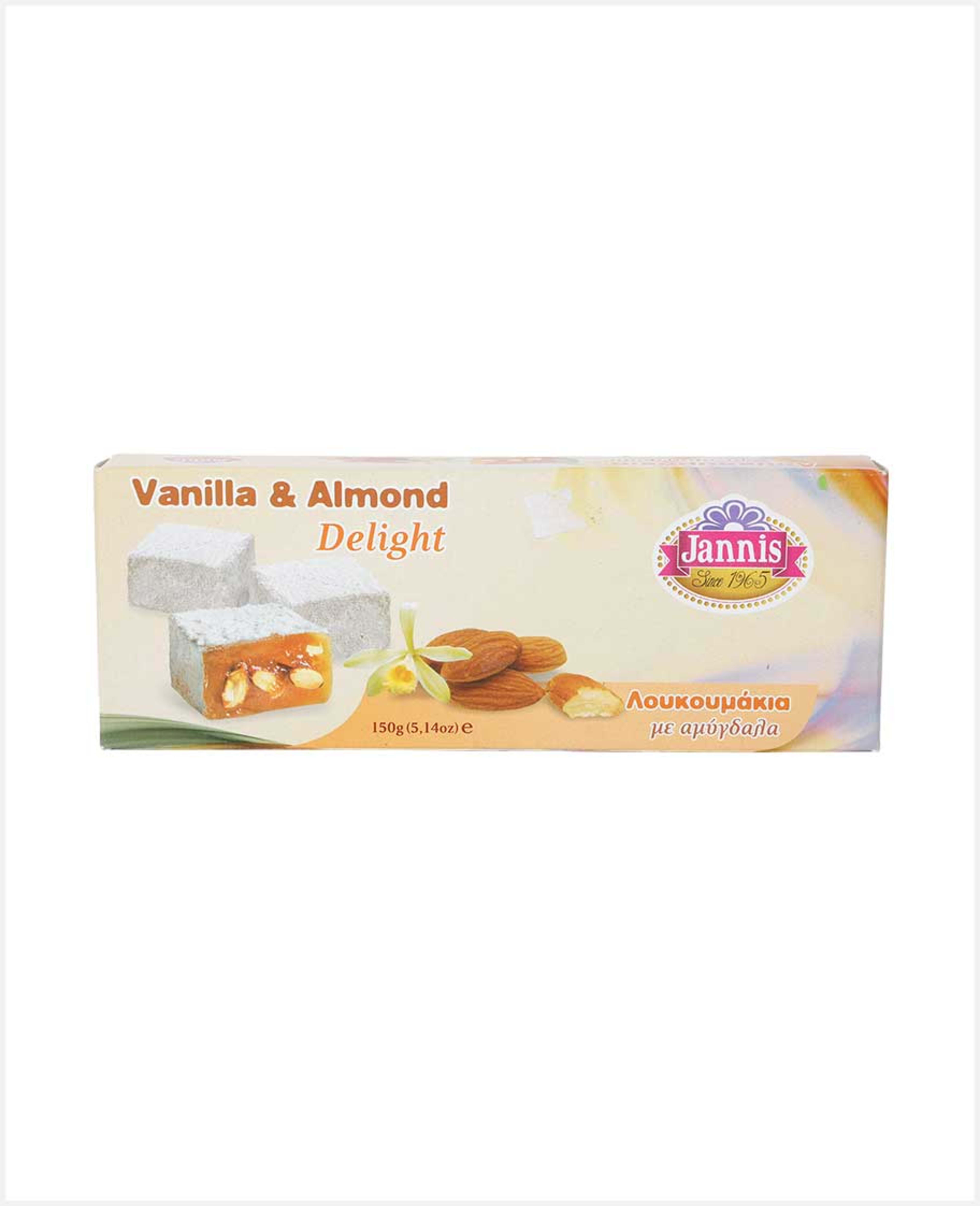 Jannis Vanilla & Almond Delight 150gm