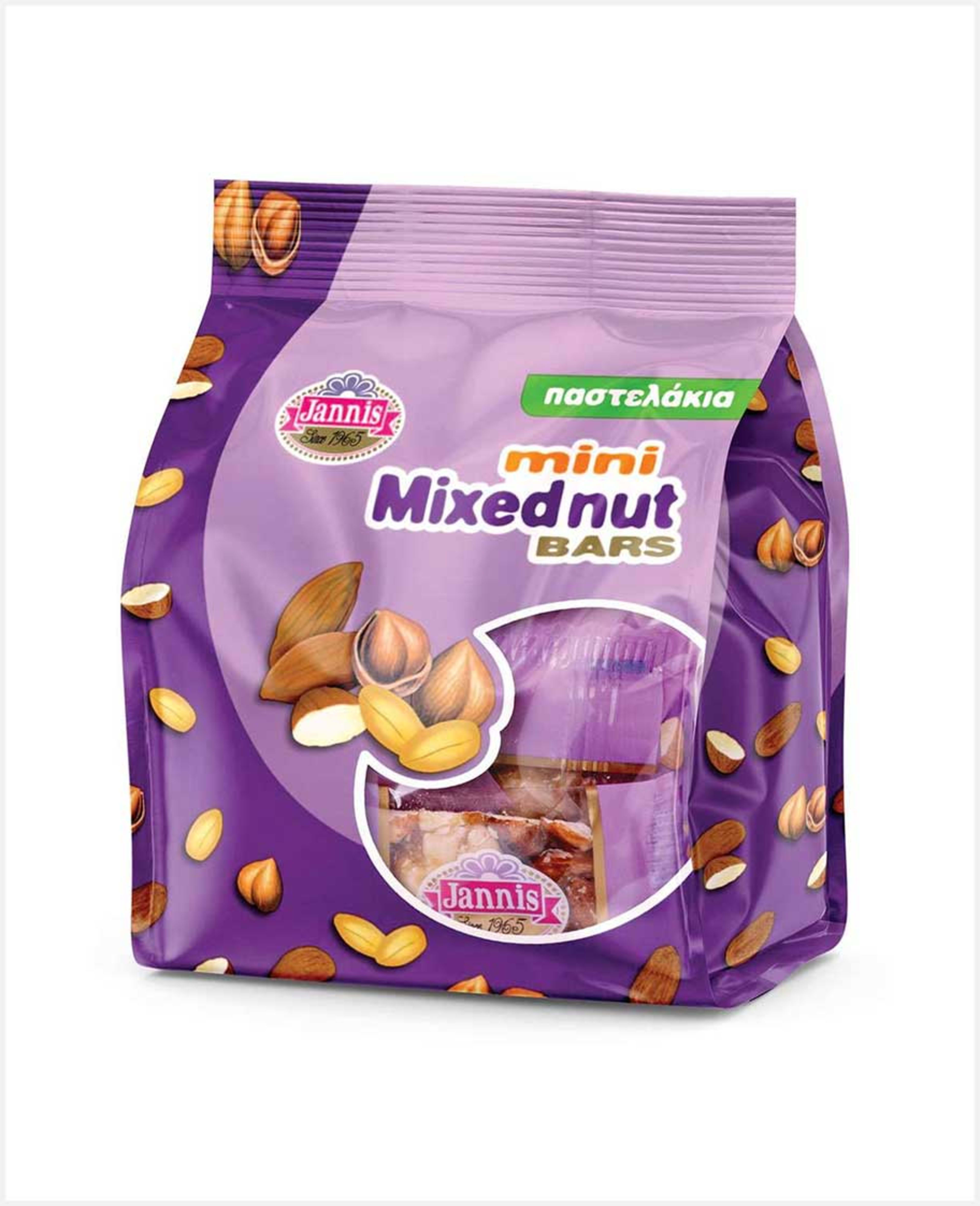 Jannis Mini Mixed Nut Bars 150gm