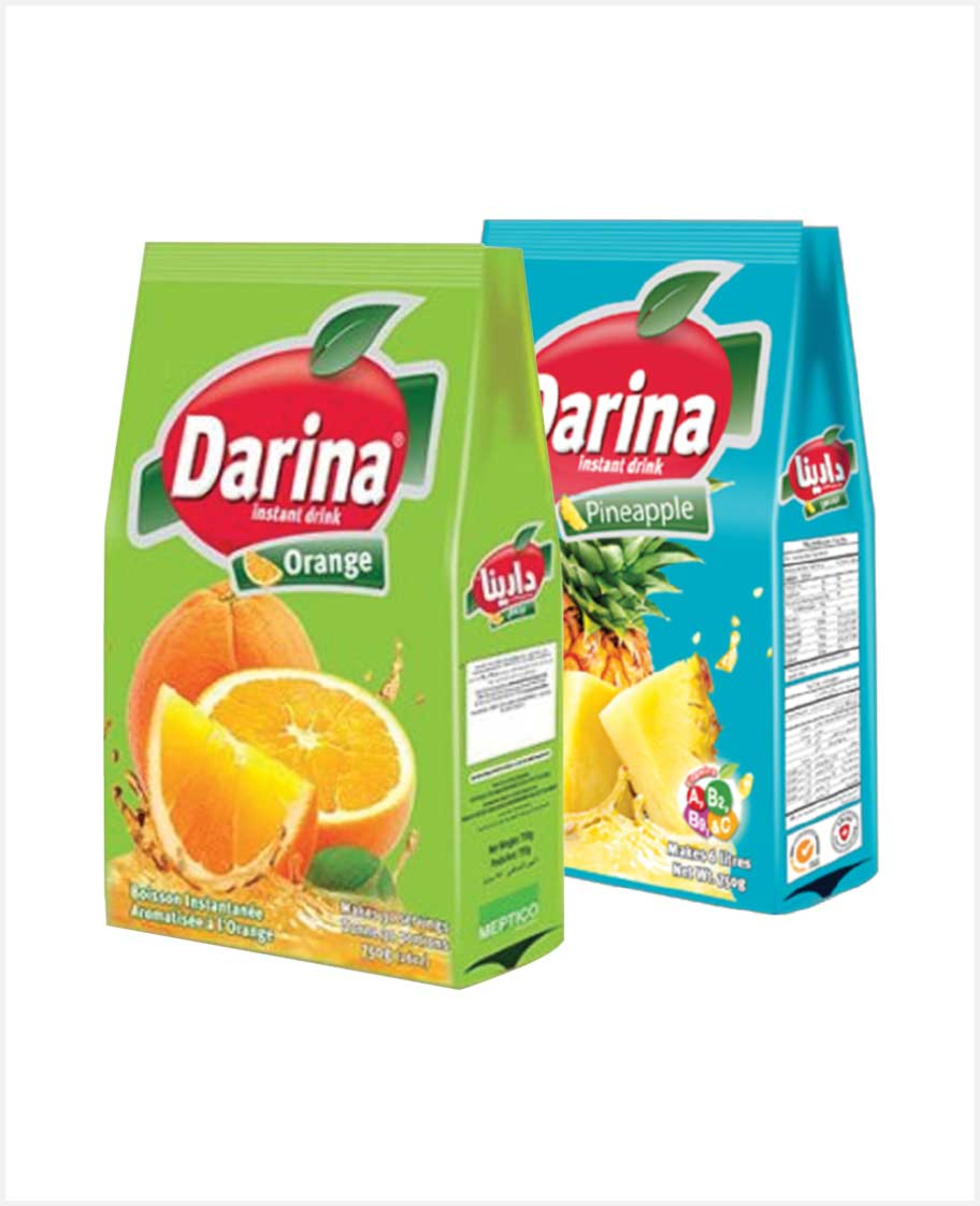 Darina Powder Instant Drink Assorted 2x750gm Promo
