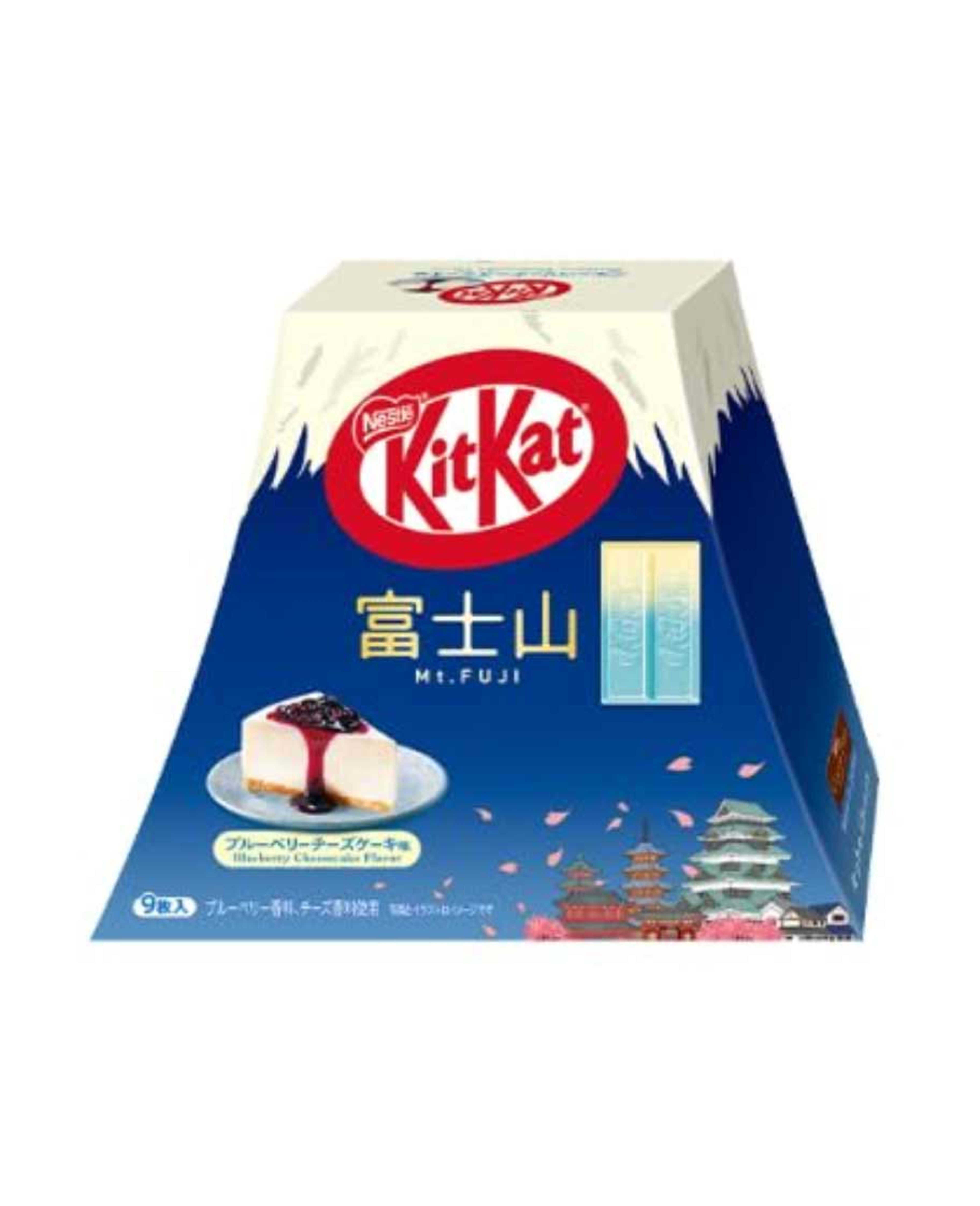 Kitkat Wafer Chocolate Mt. Fuji Blueberry Cheesecake 9pcs 127gm