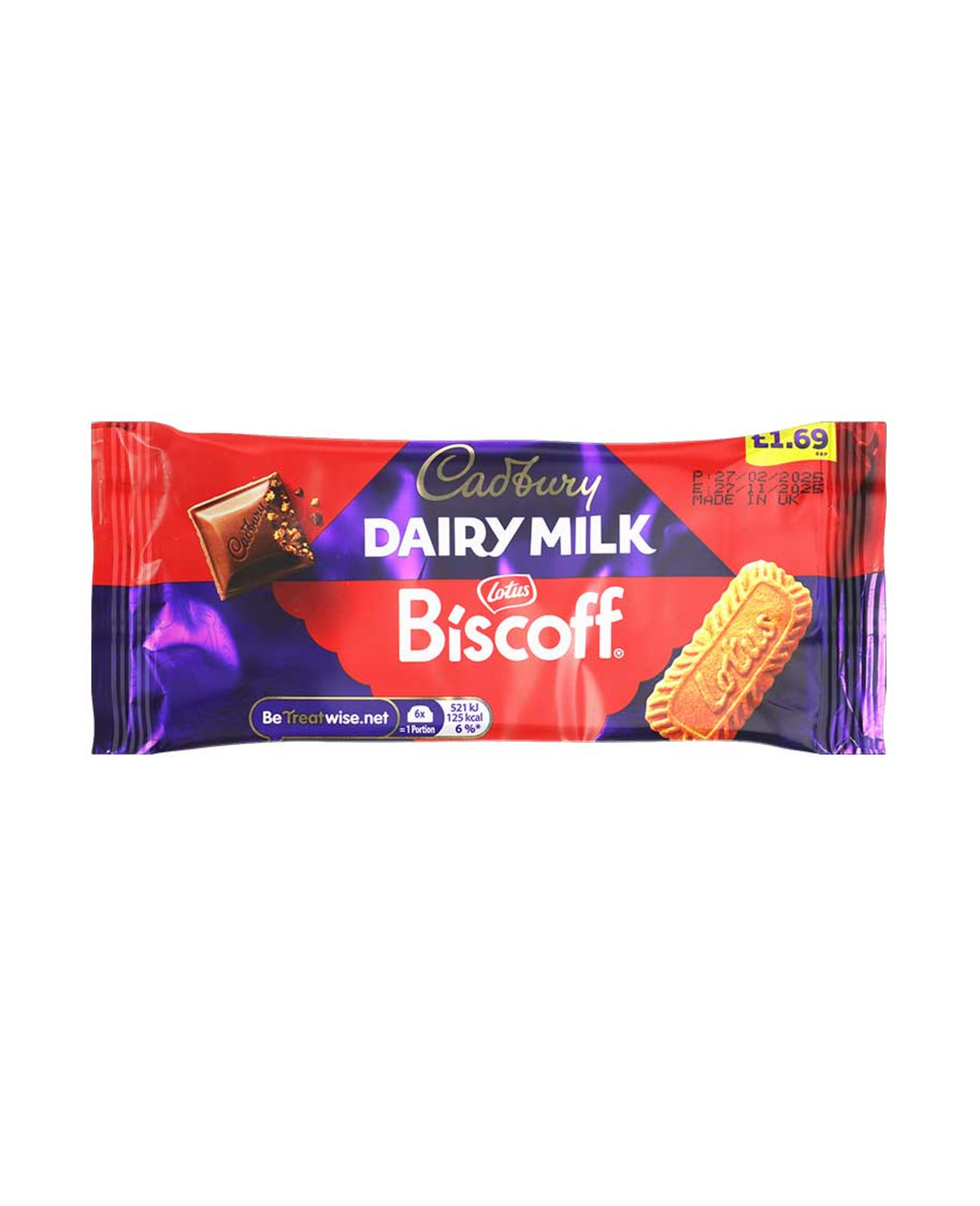 Cadbury Dairy Milk Lotus Biscoff 95gm