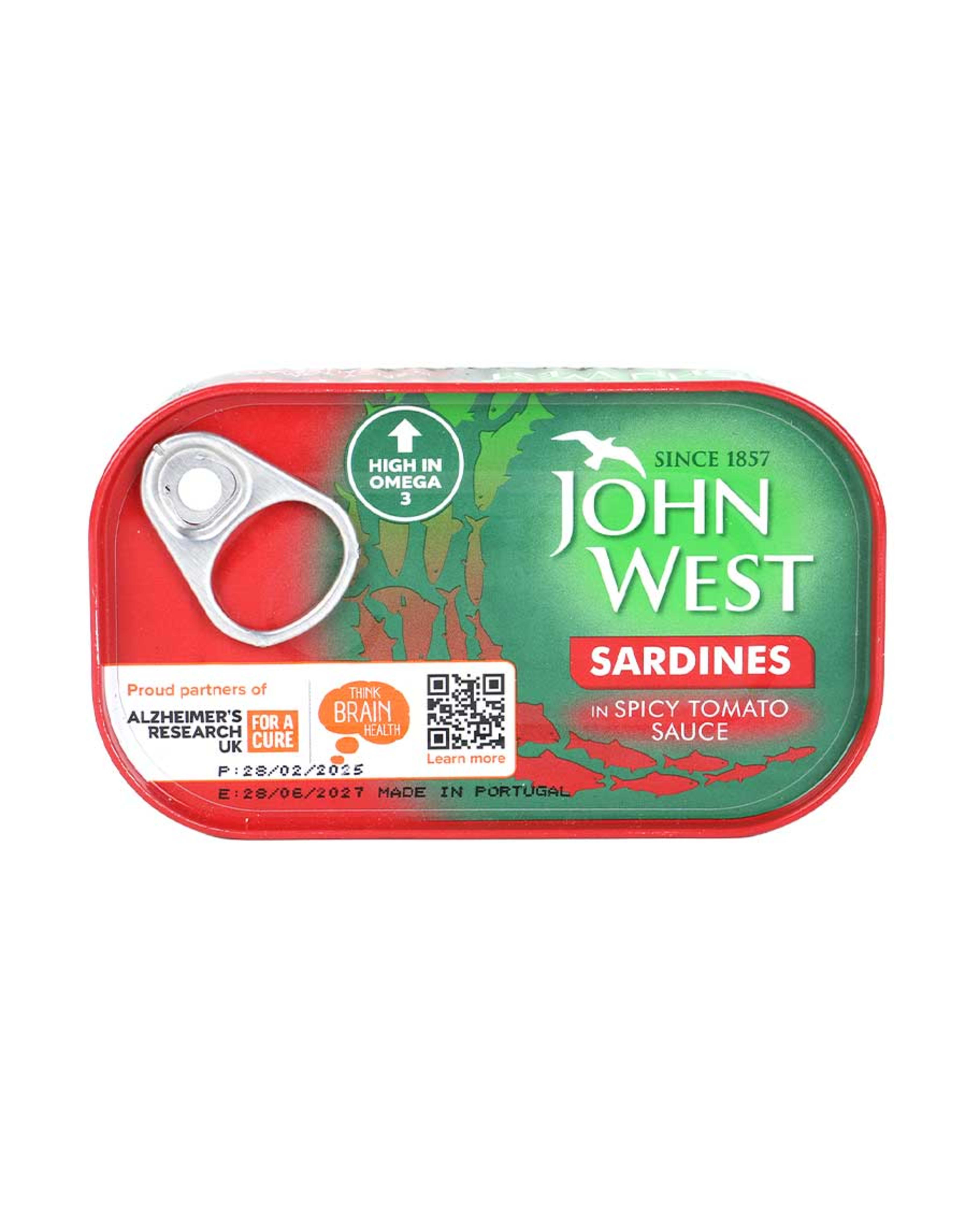 John West Sardines in Spicy Tomato Sauce 120gm