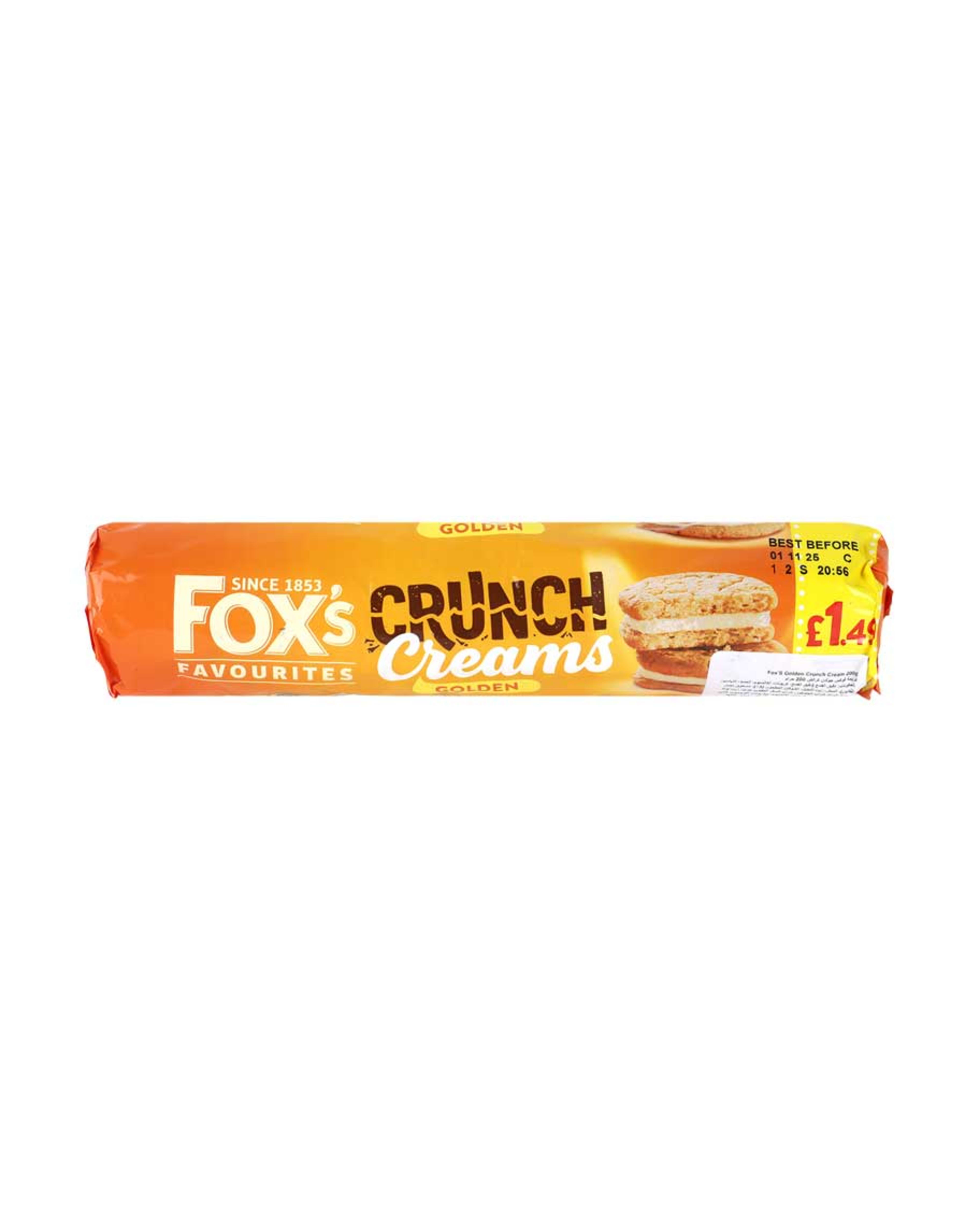 Fox's Crunch Creams Golden 200gm