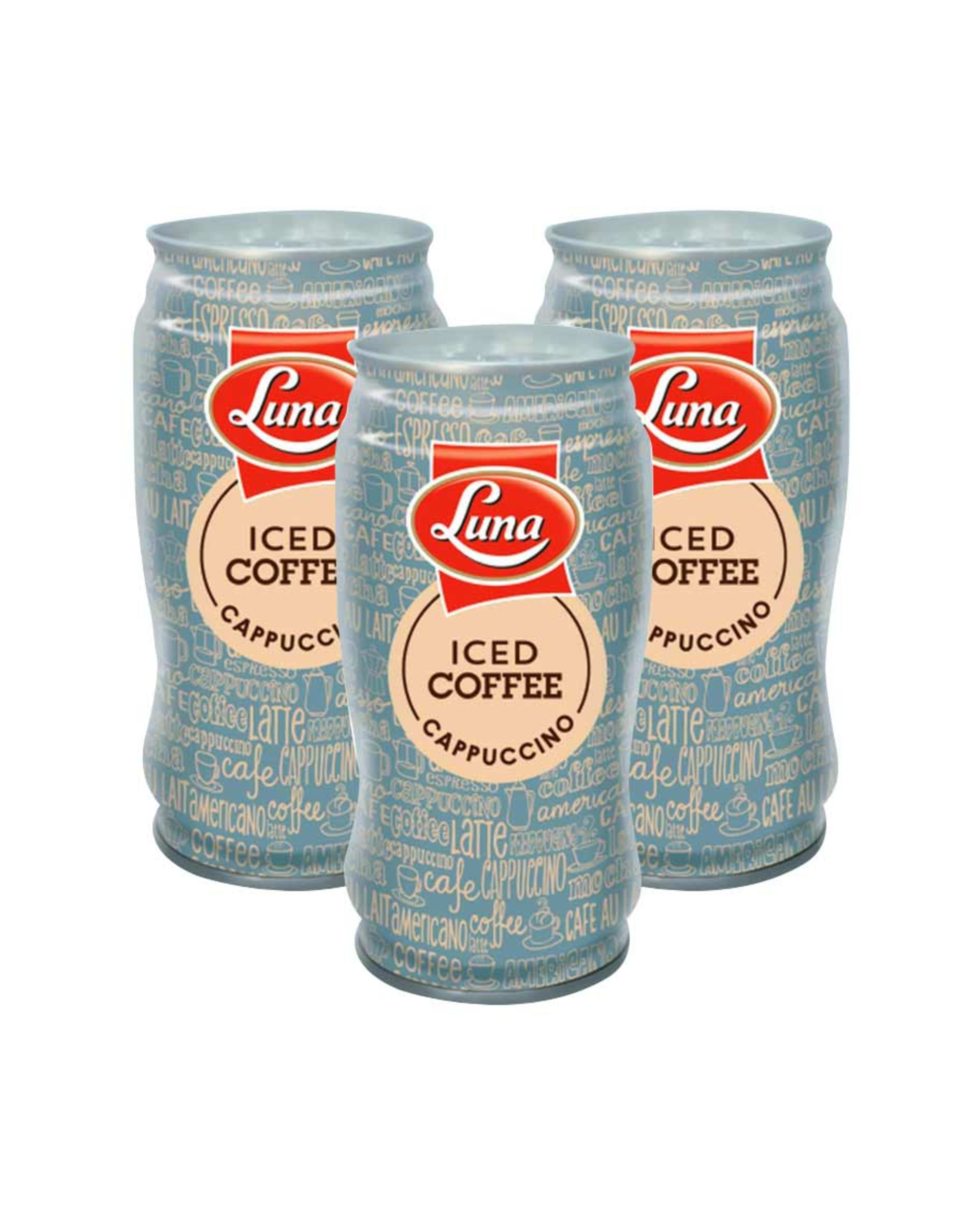 Luna Iced Coffee Cappuccino 3x240ml Promo