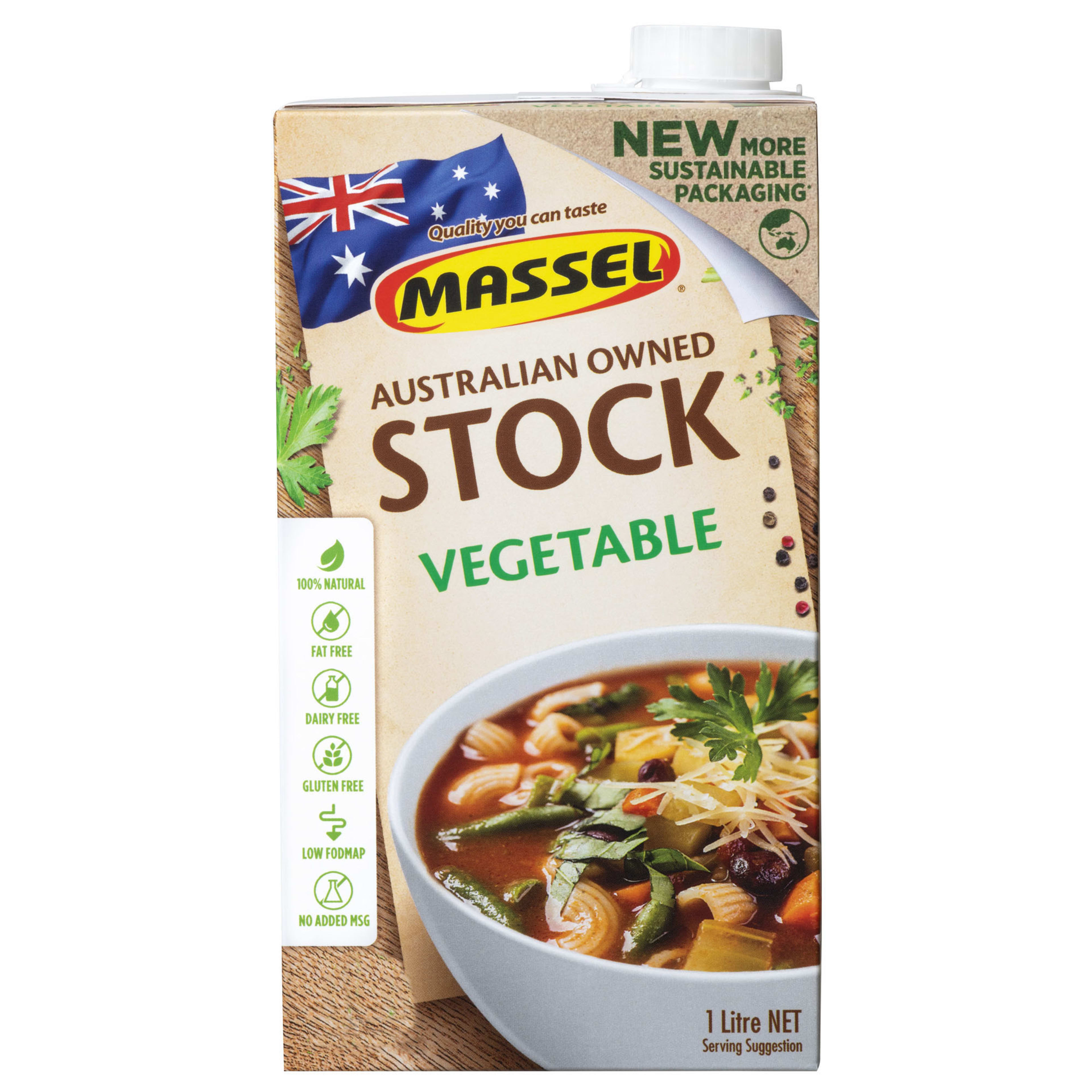 Massel Australian Owned Stock Vegetable 1ltr