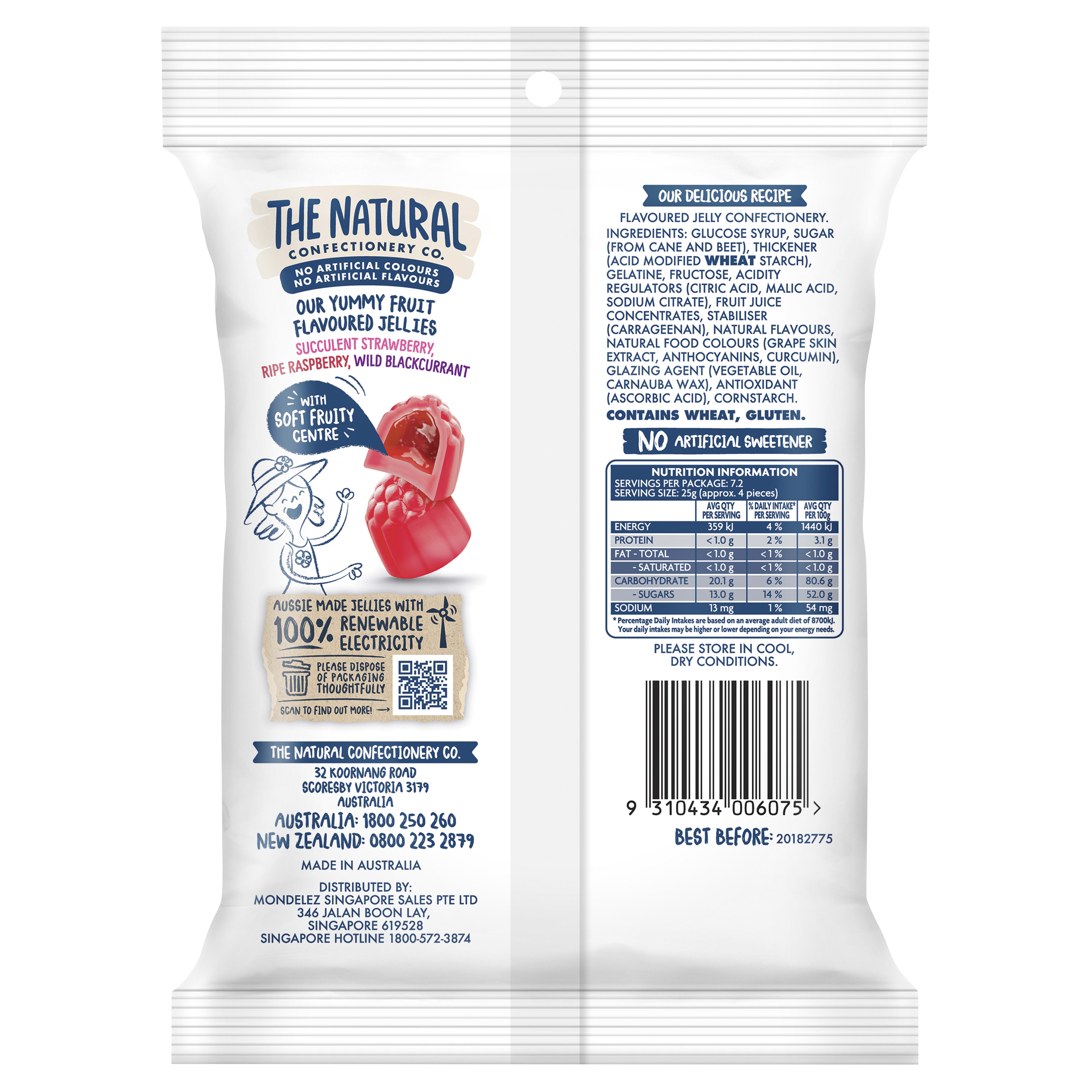 Tncc Jellies Berry Bliss Flavour 180gm - image 2