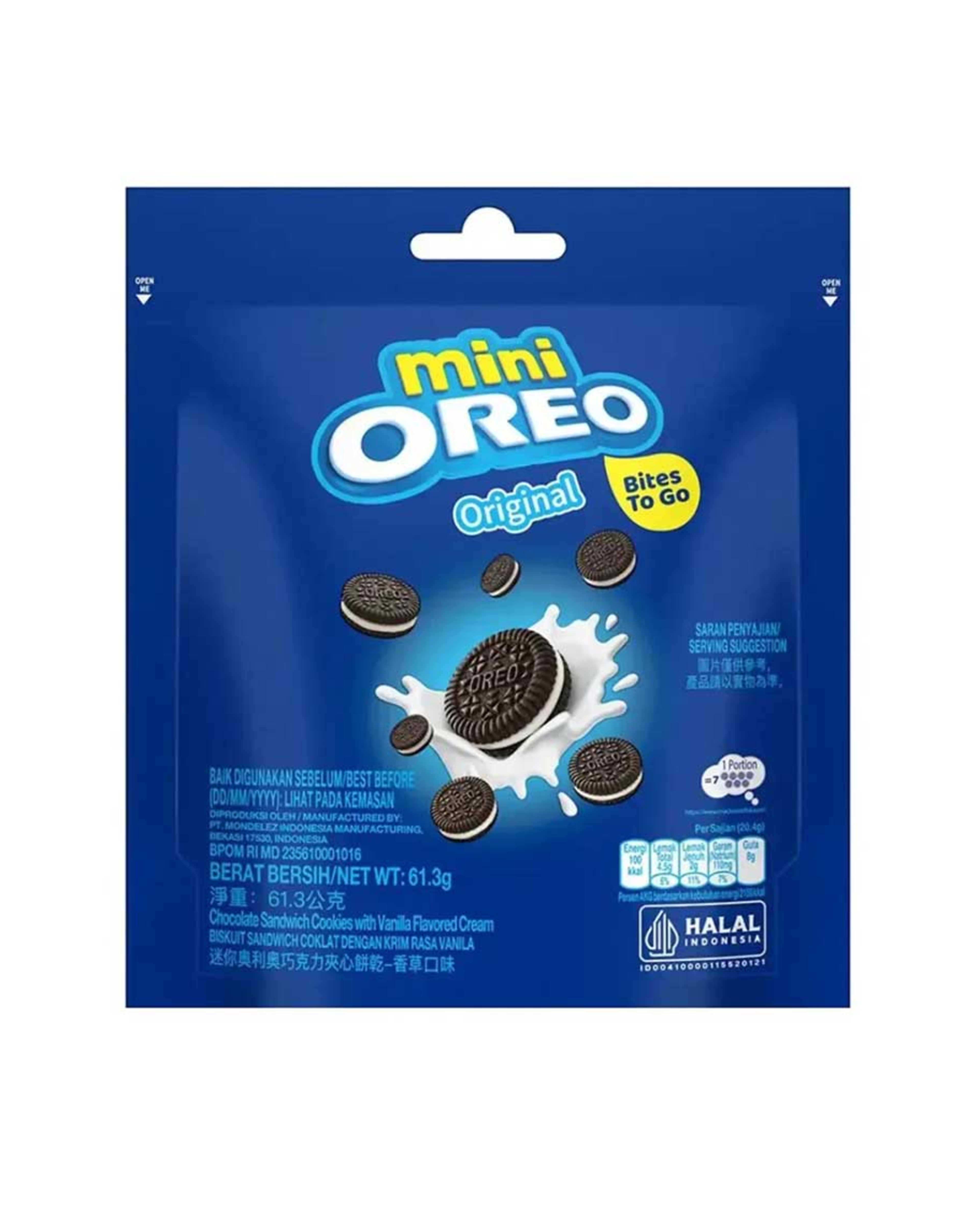 Oreo Mini Original Biscuits 61.3gm