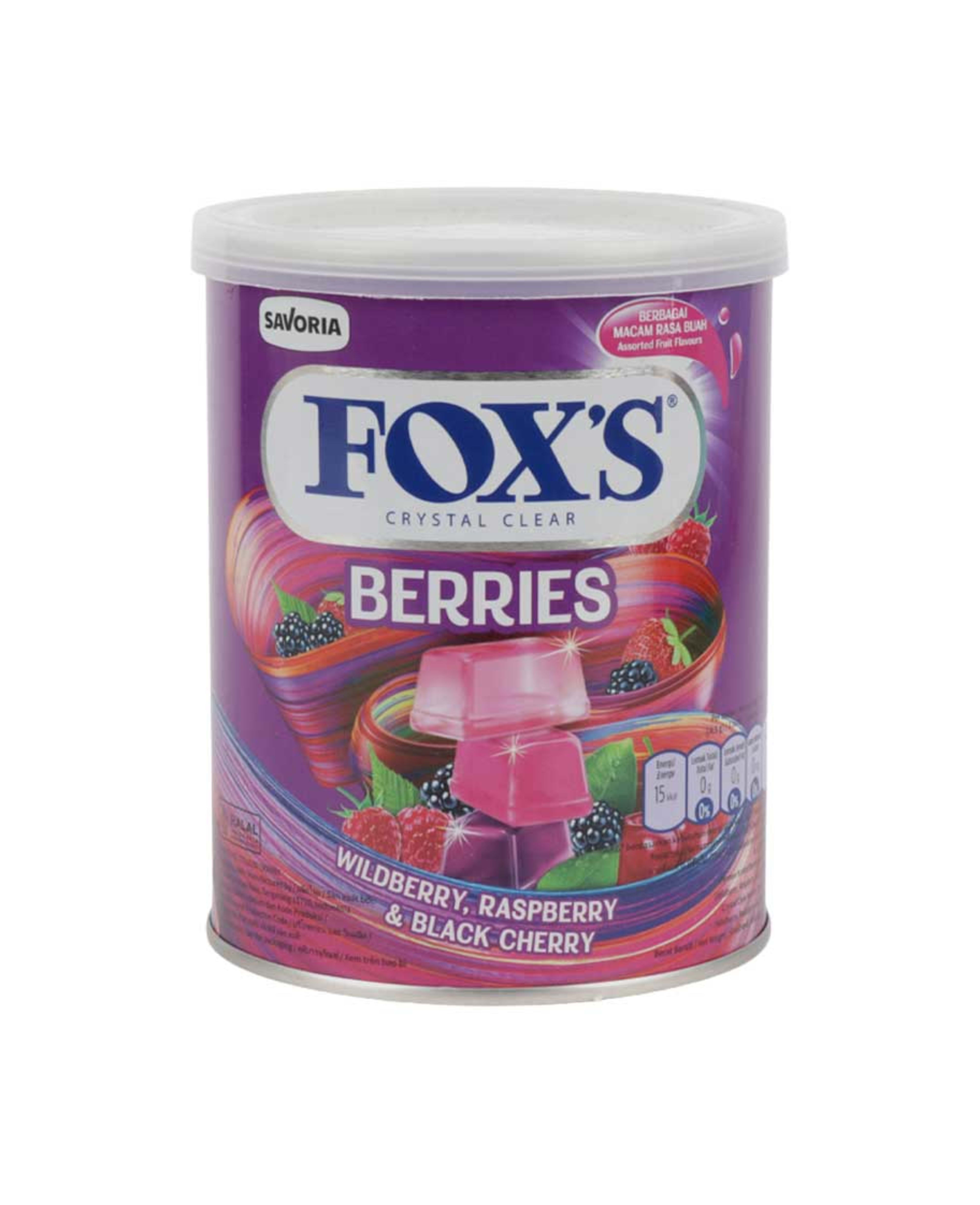 Fox's Crystal Clear Berries Candy 170gm
