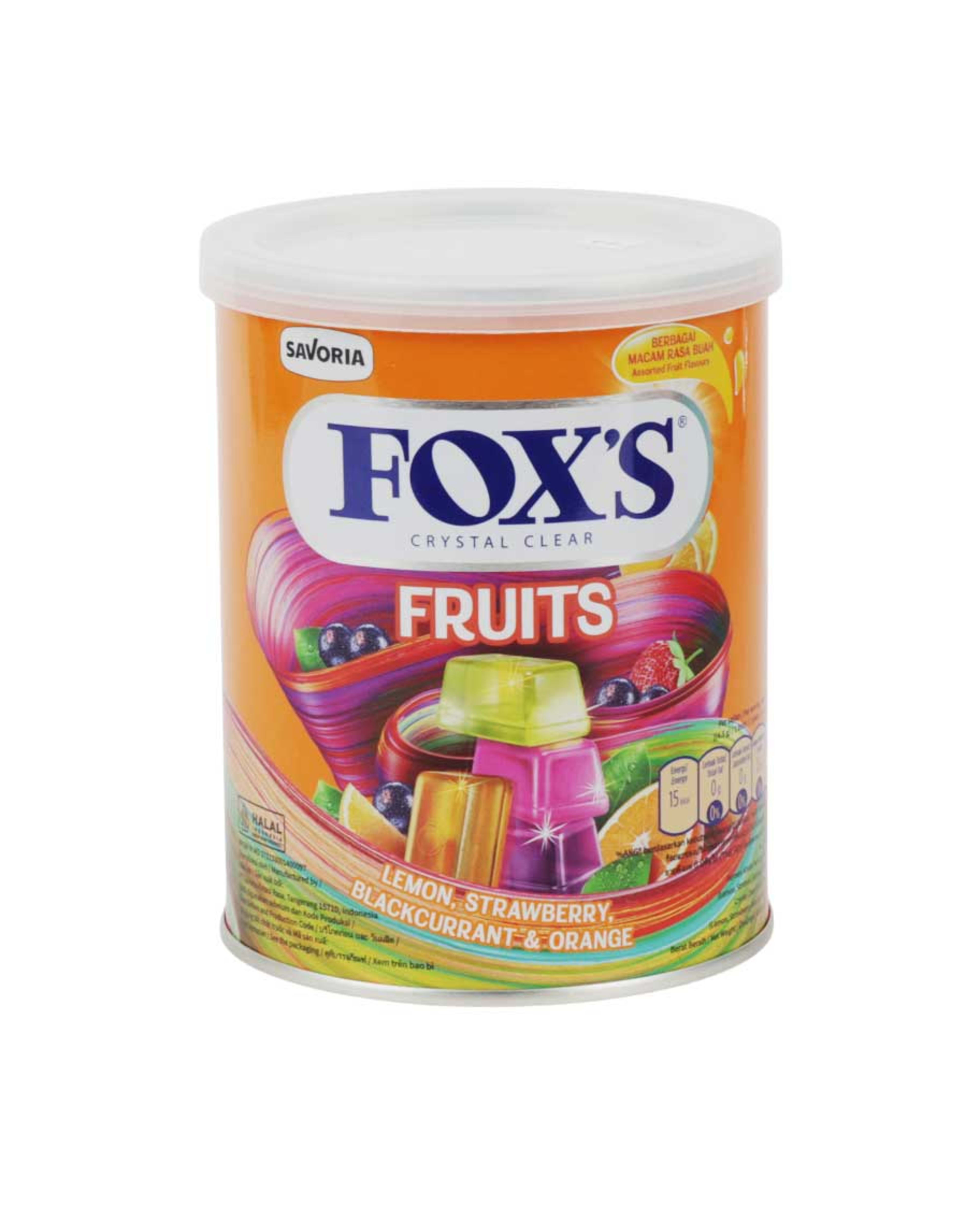 Fox's Crystal Clear Fruits Candy 170gm