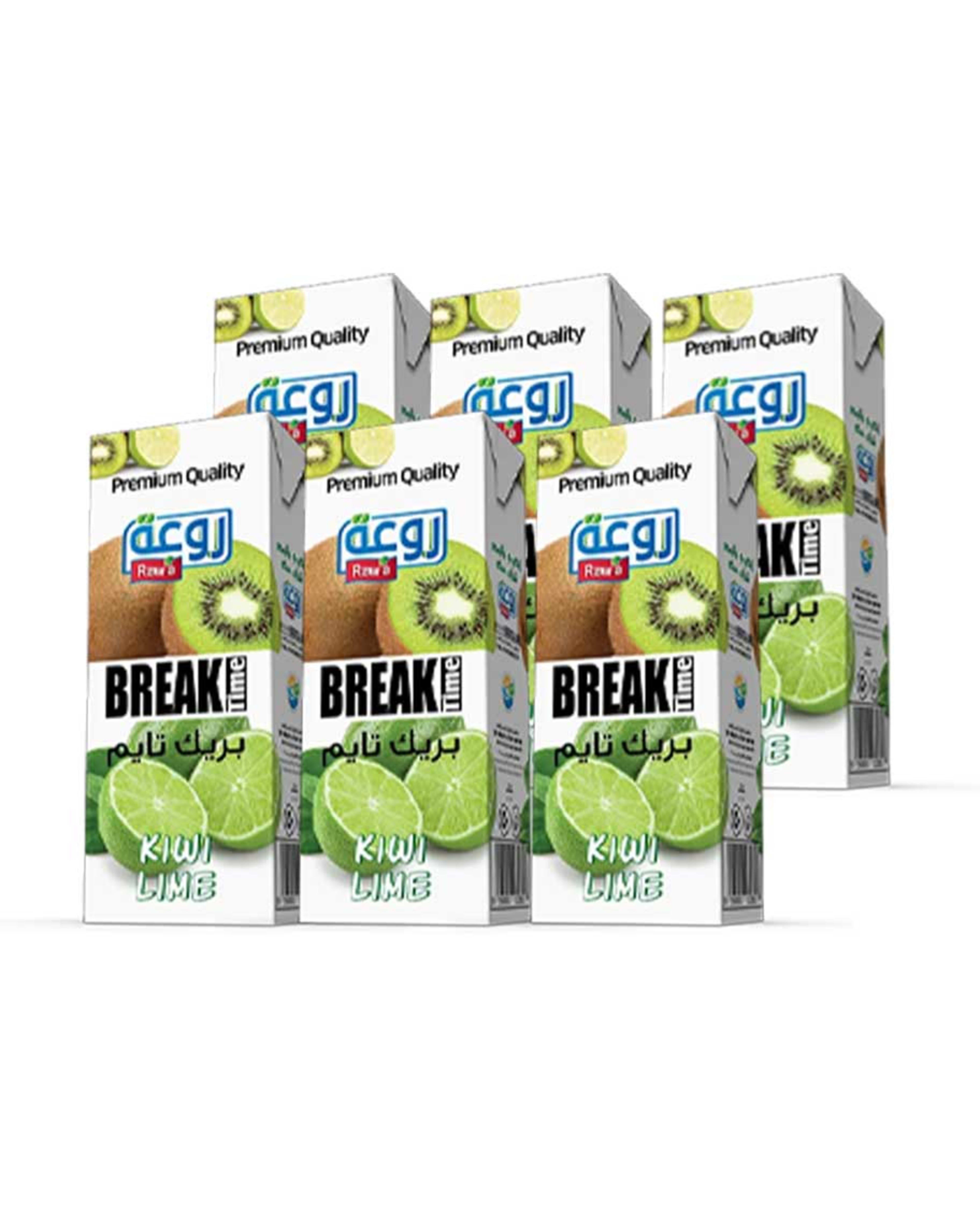Rawa Break Time Kiwi Lime Drink 200ml 5+1 Free