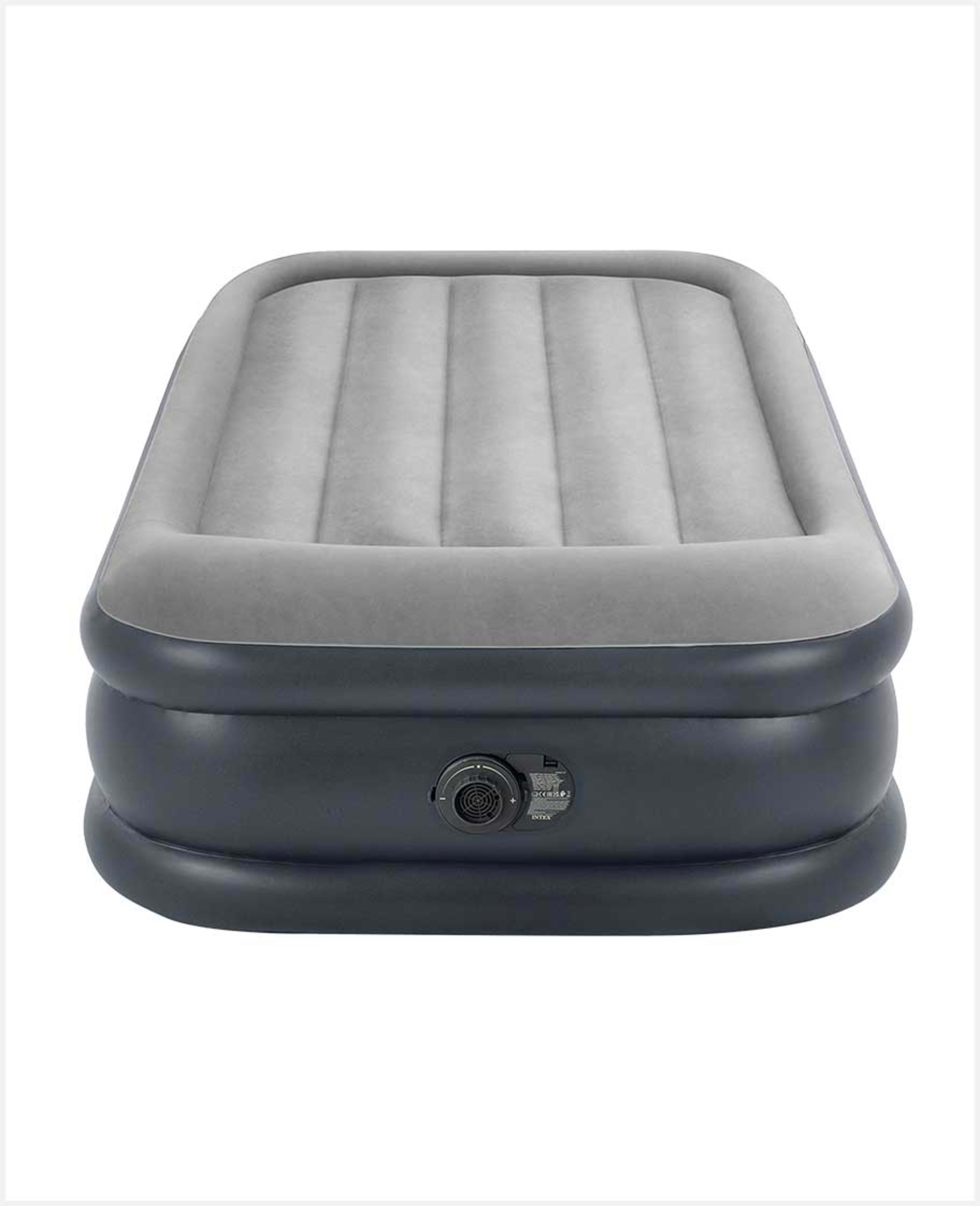 Intex Deluxe Pillow Rest Raised Airbed with Pump 64132