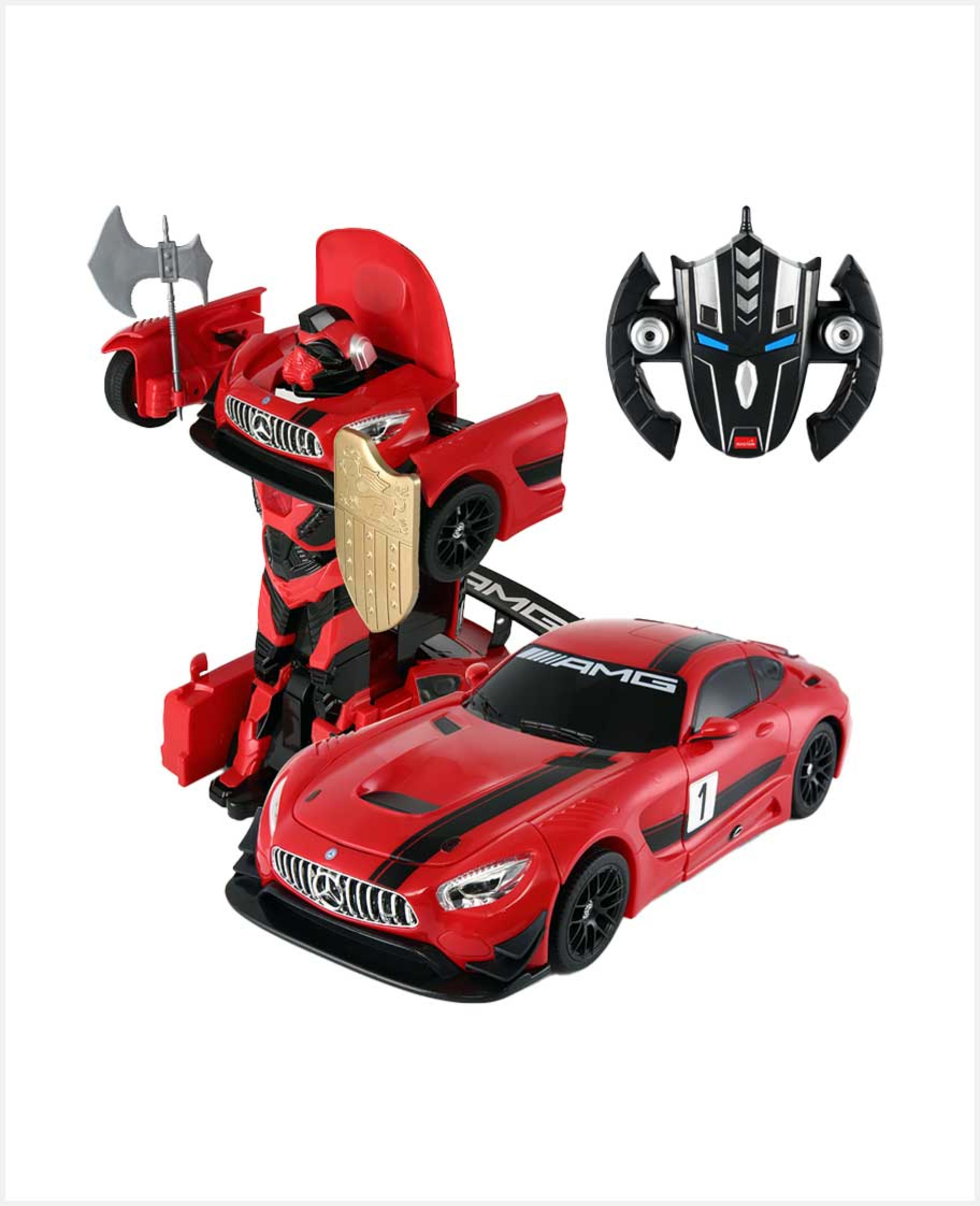 Rastar Rs Transformable Car Mercedes-amg Gt3 #45074800
