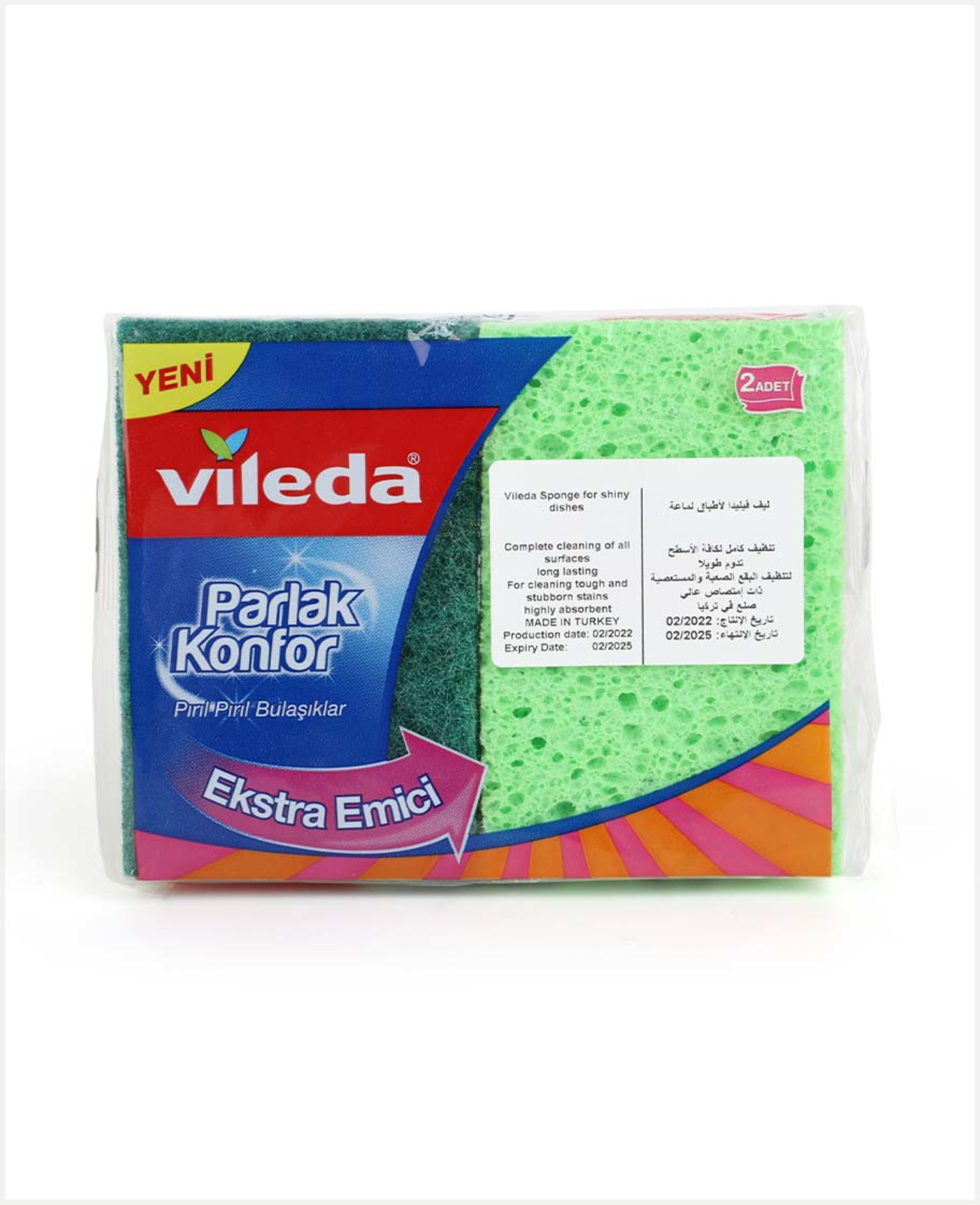 Vileda (parlak Konfor) Comfort Sponge 2pcs