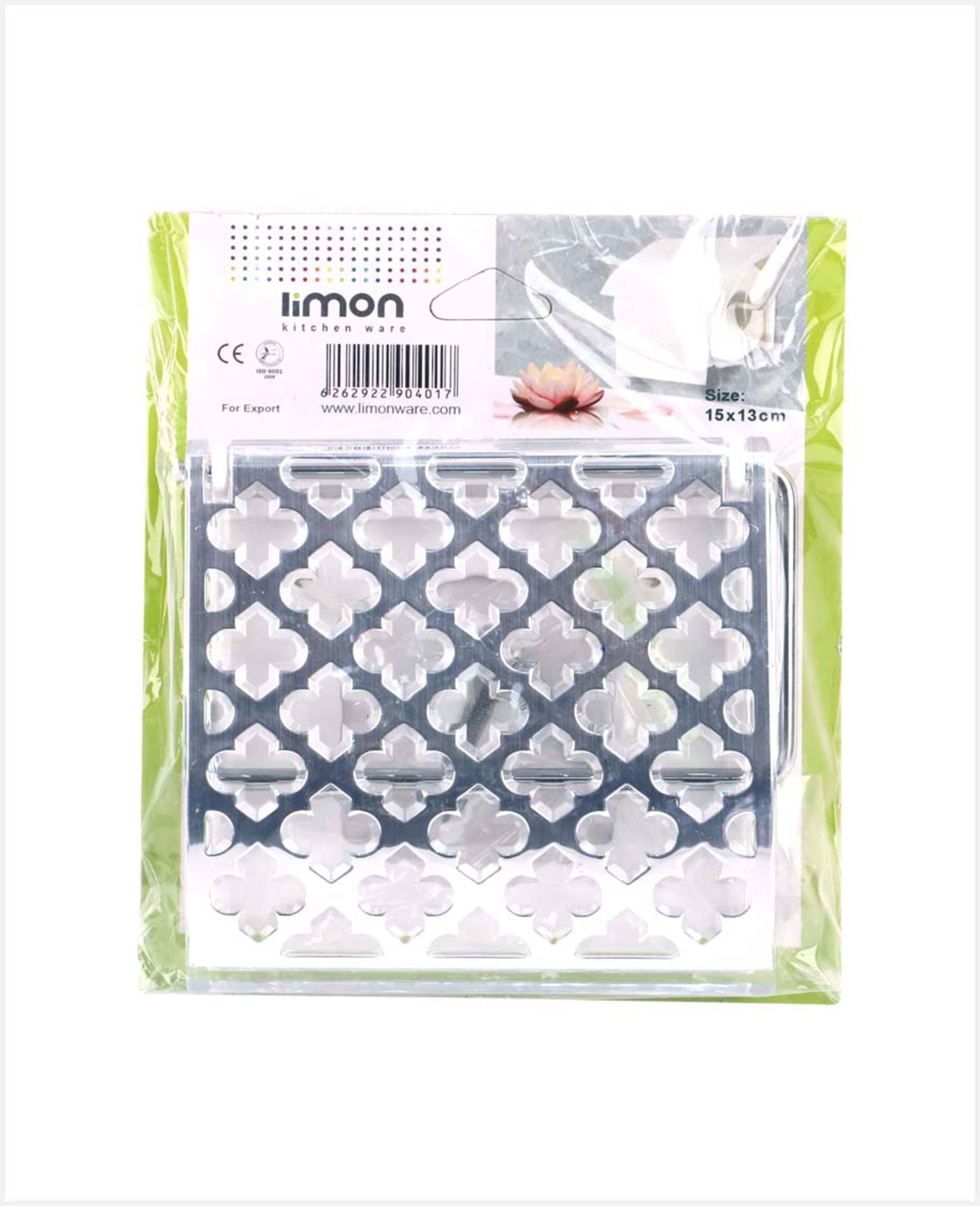 Limon Small Wall Mount Tissue Rack Flower