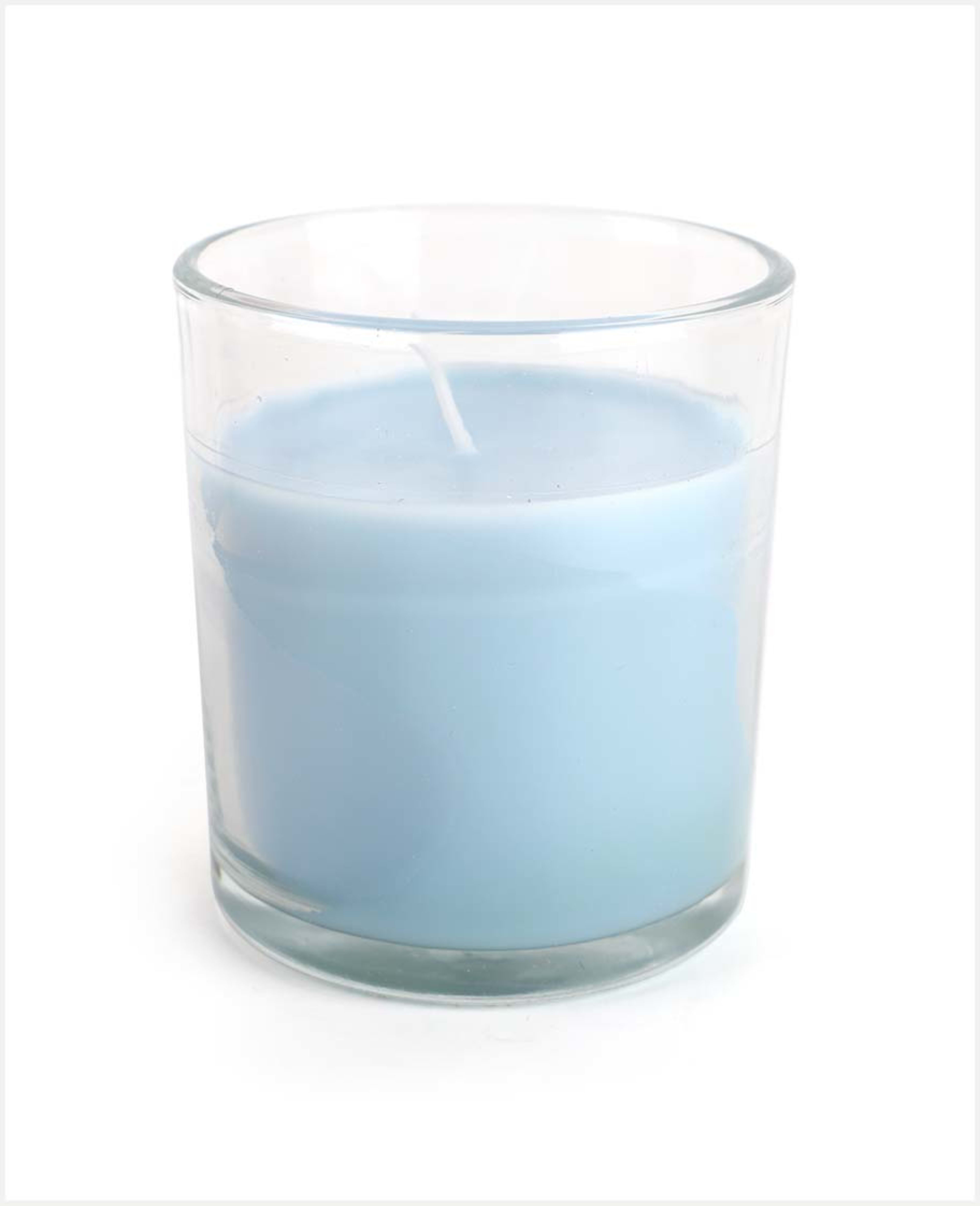 Luxury Living Scented Candle Blue Cd1656
