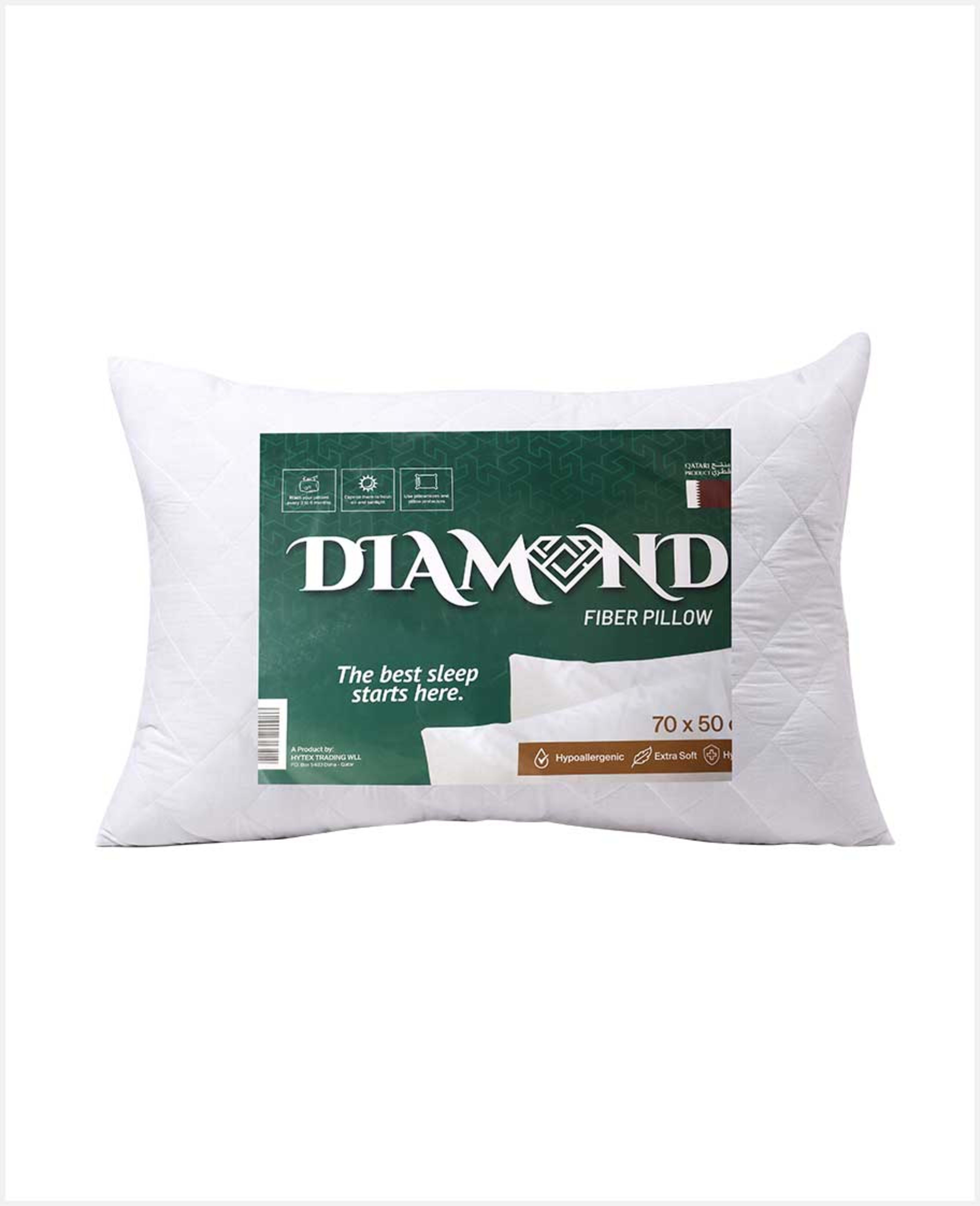 Diamond Fiber Pillow 70x50cm
