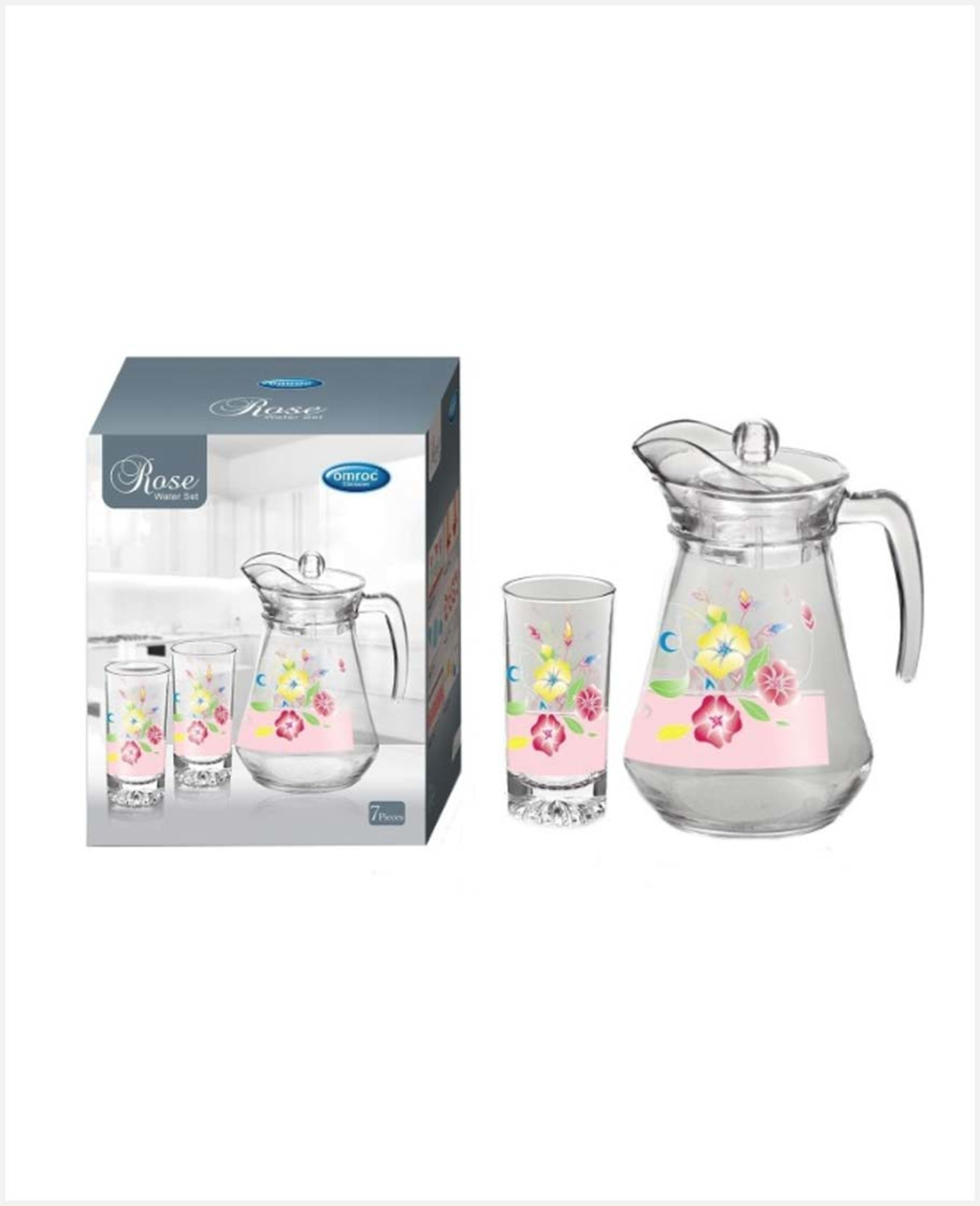 Omroc Water Set - Rose 7pcs
