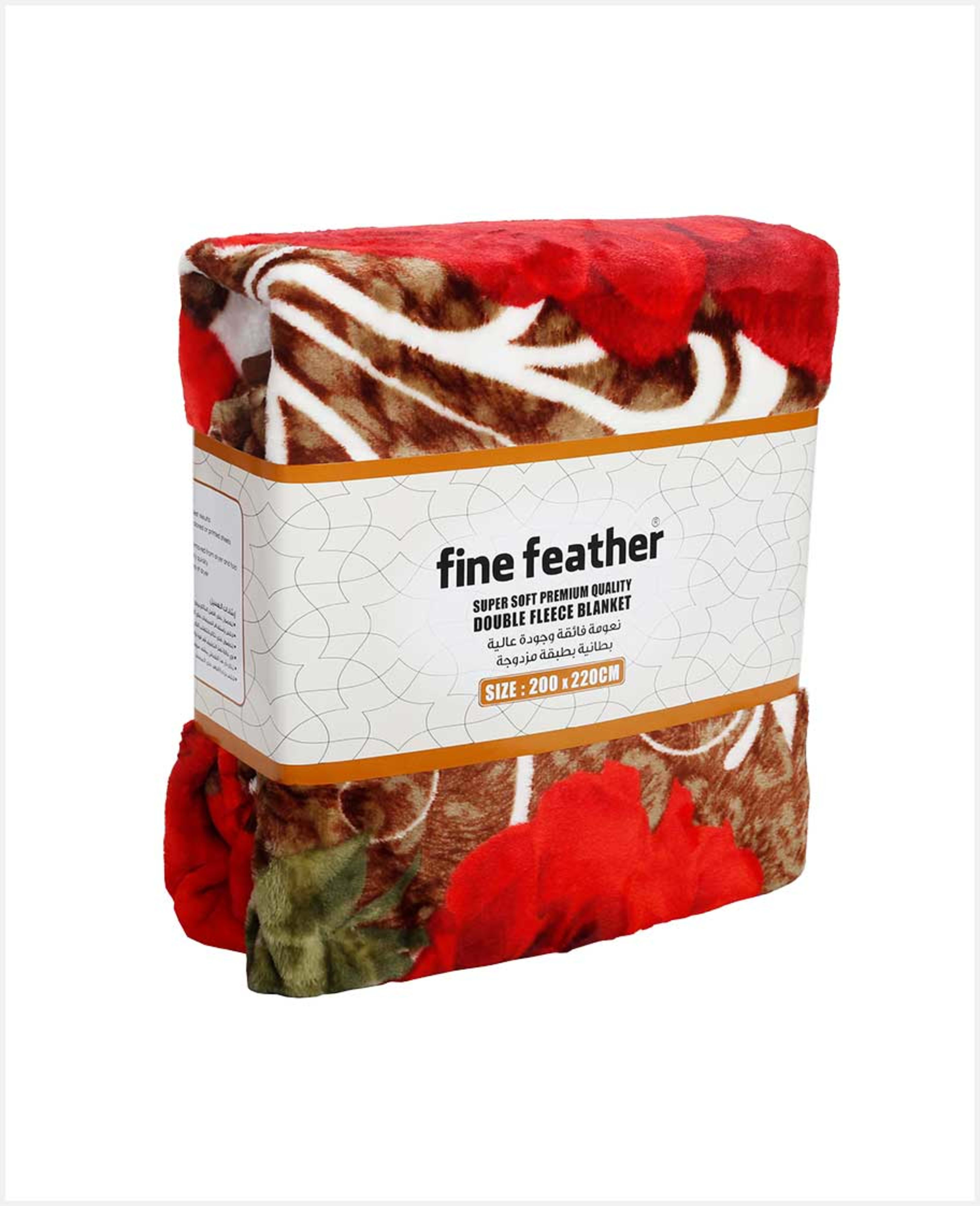 Fine Feather Fleece Blanket 200x220cm Ff1561