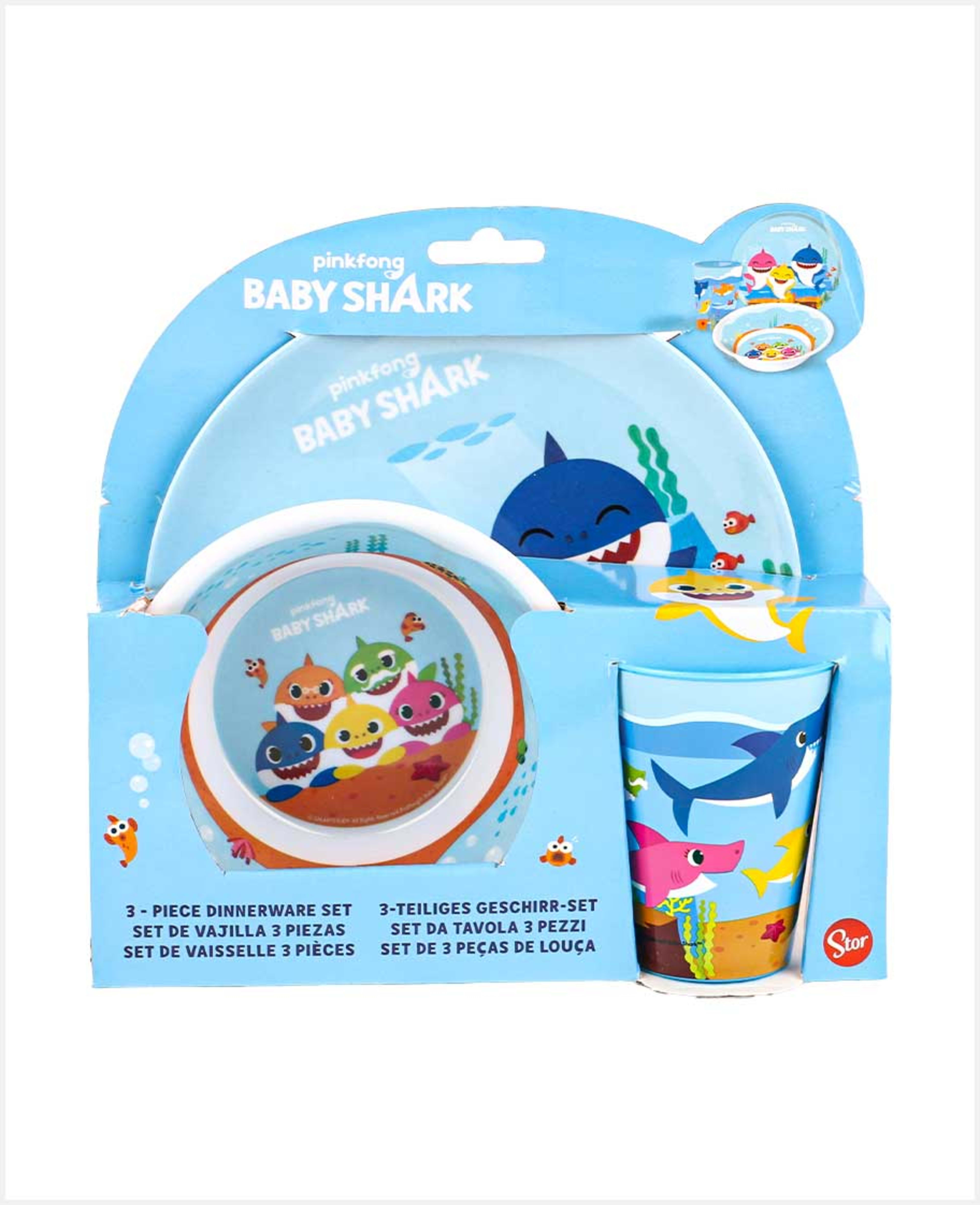 Disney W2h1 Melamine 3pcs Set Rj2956
