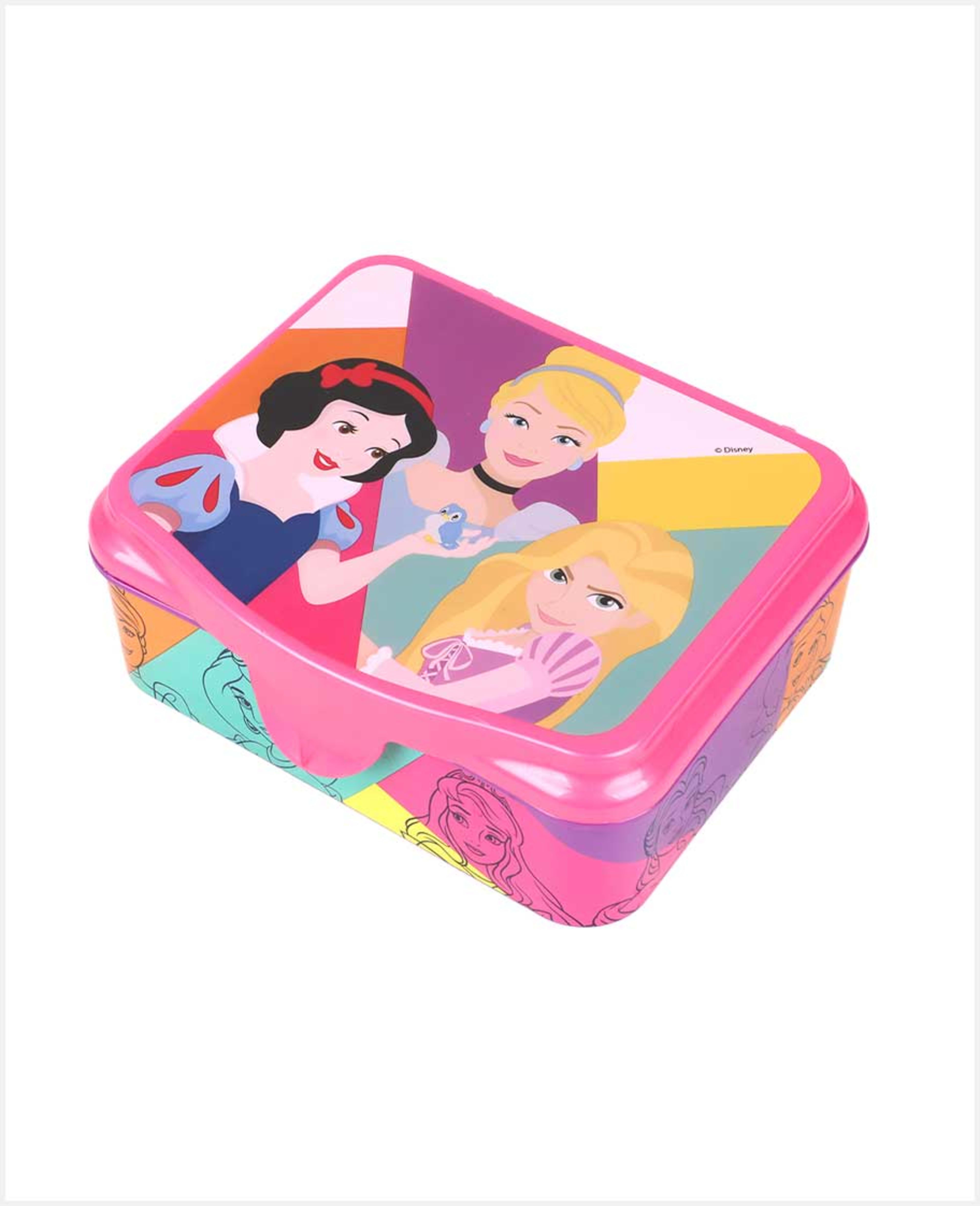 Disney W2h1 Full Deco Sandwich Box Princess Rj3166