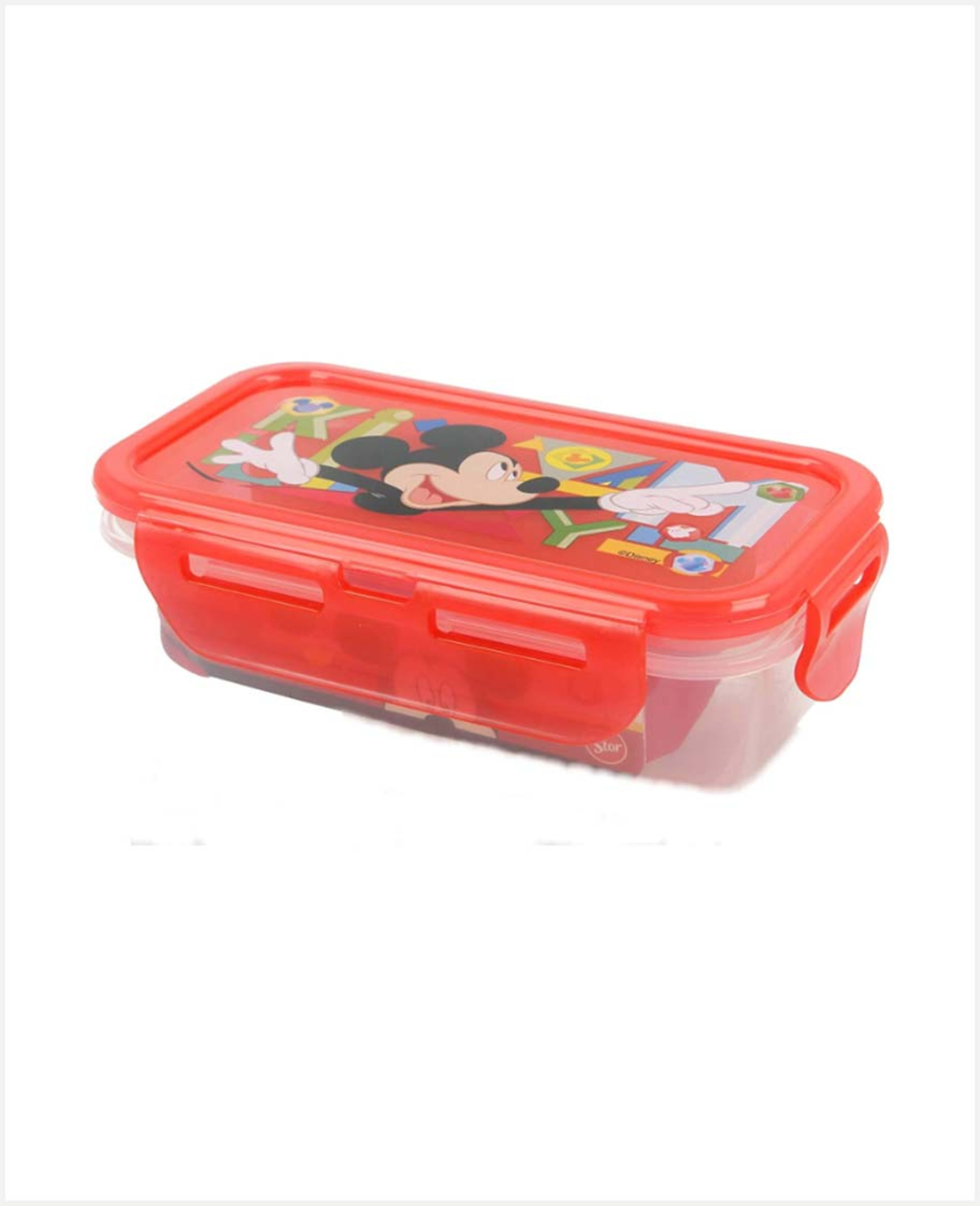 Disney W2h1 Rectangular Food Container 250ml Rj1292