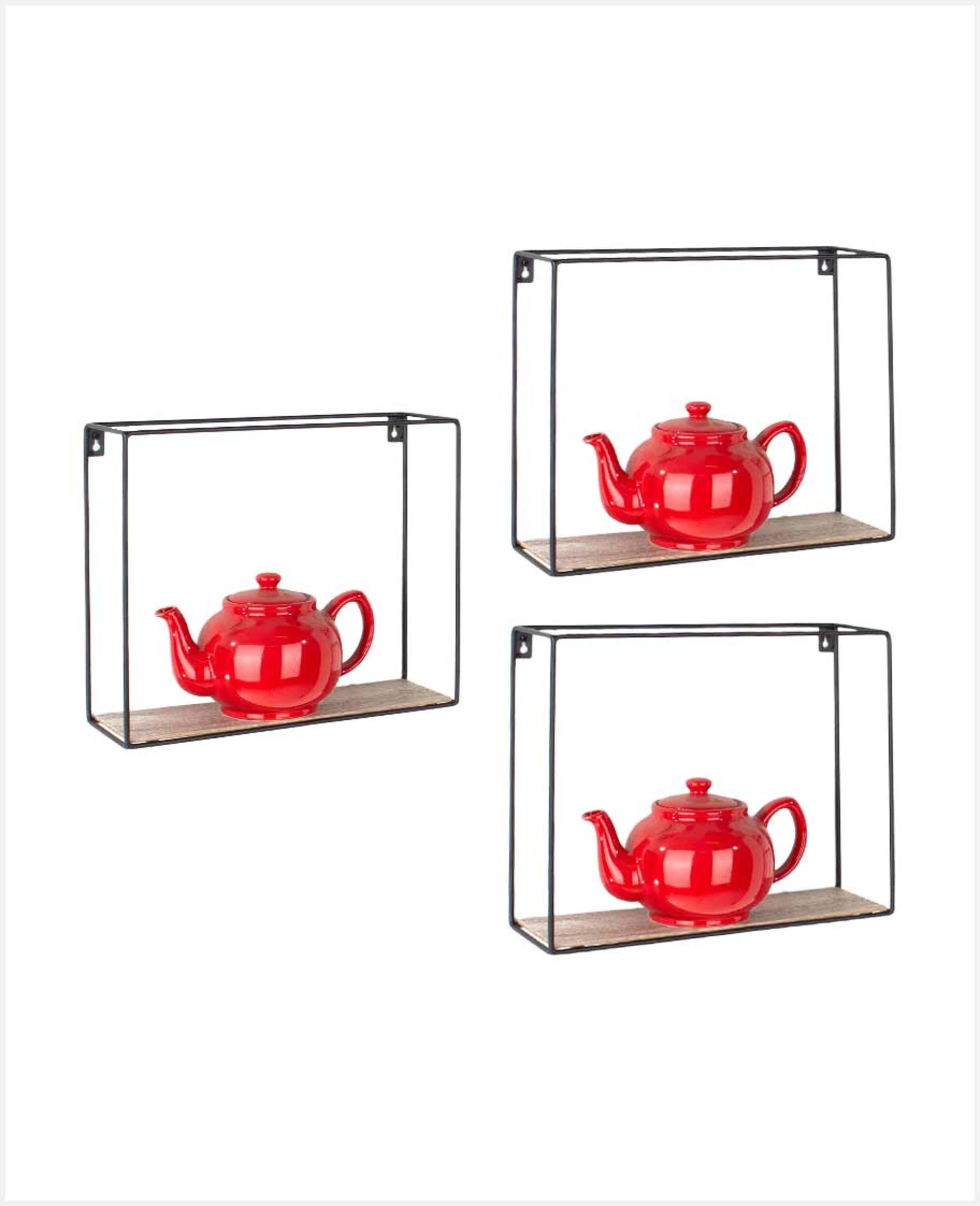 Feelings W2h1 Metal Display Shelves 3pcs Set Rj2395