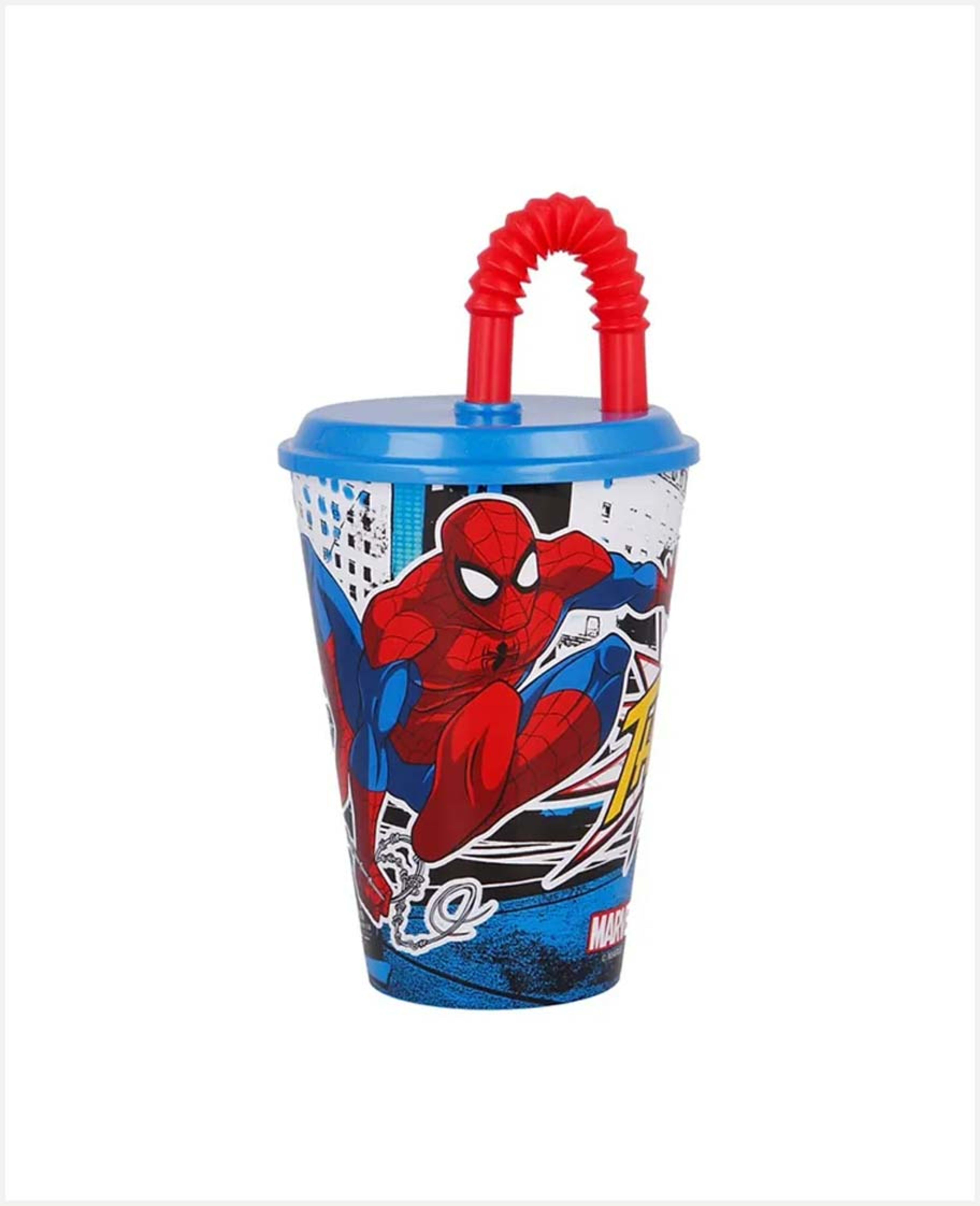 Disney W2h1 Easy Sport Tumbler Spiderman Street 430ml Rj3150