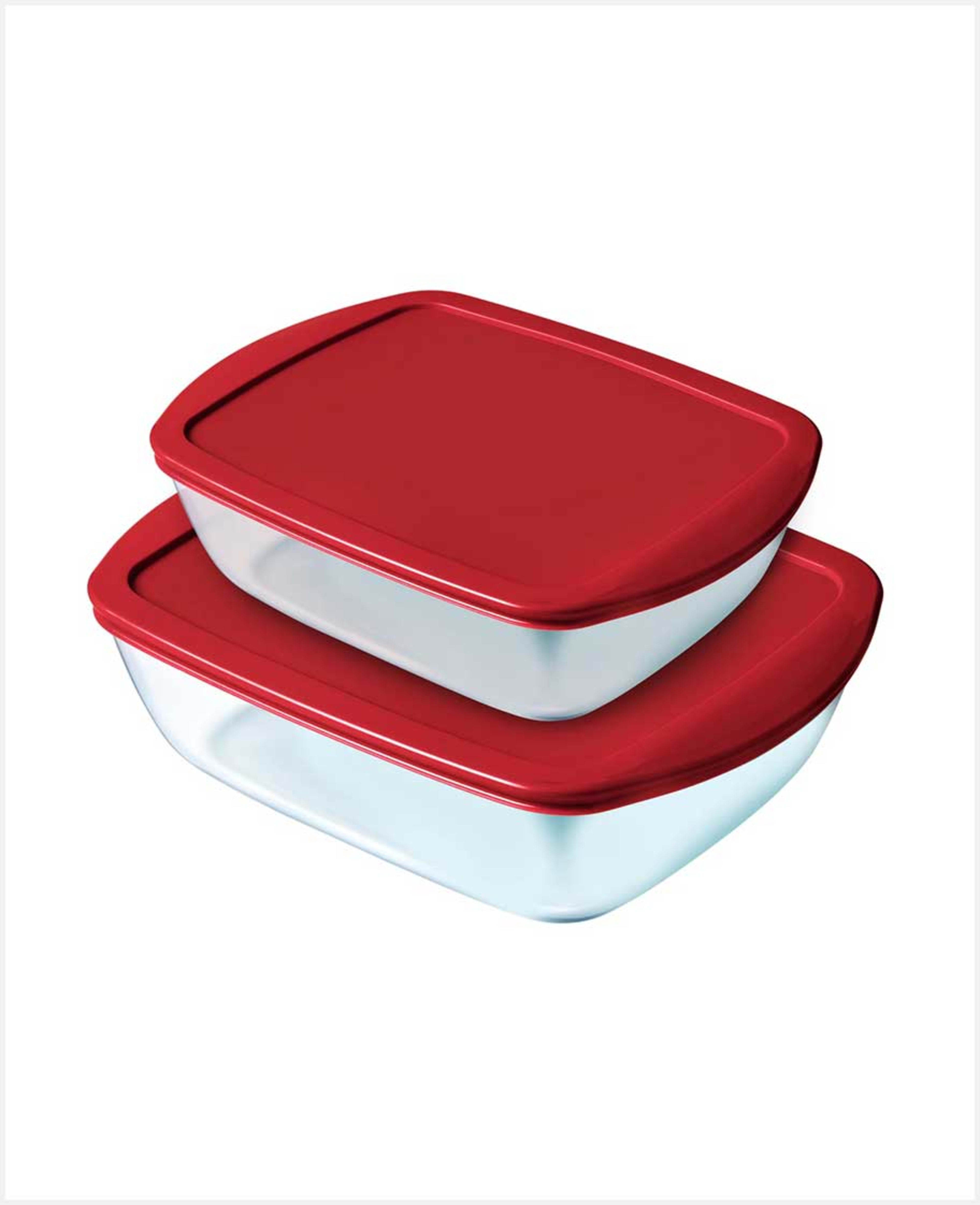 Pyrex Cook and Store Set 1.2ltr+2.5ltr 2pcs 913s339