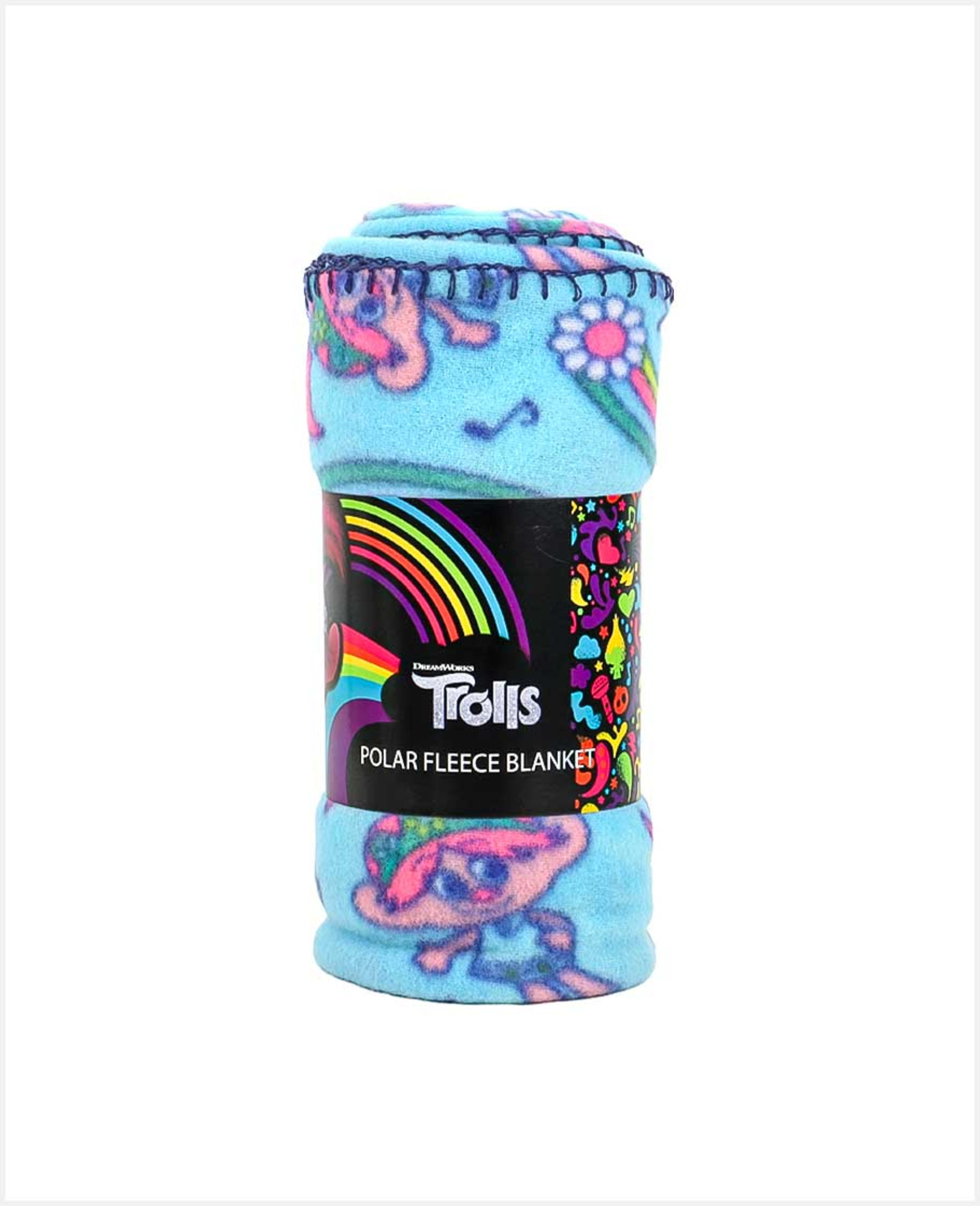 Yft W2h1 Blanket Polar Fleece Trolls 100x150cm Nht-gbl002