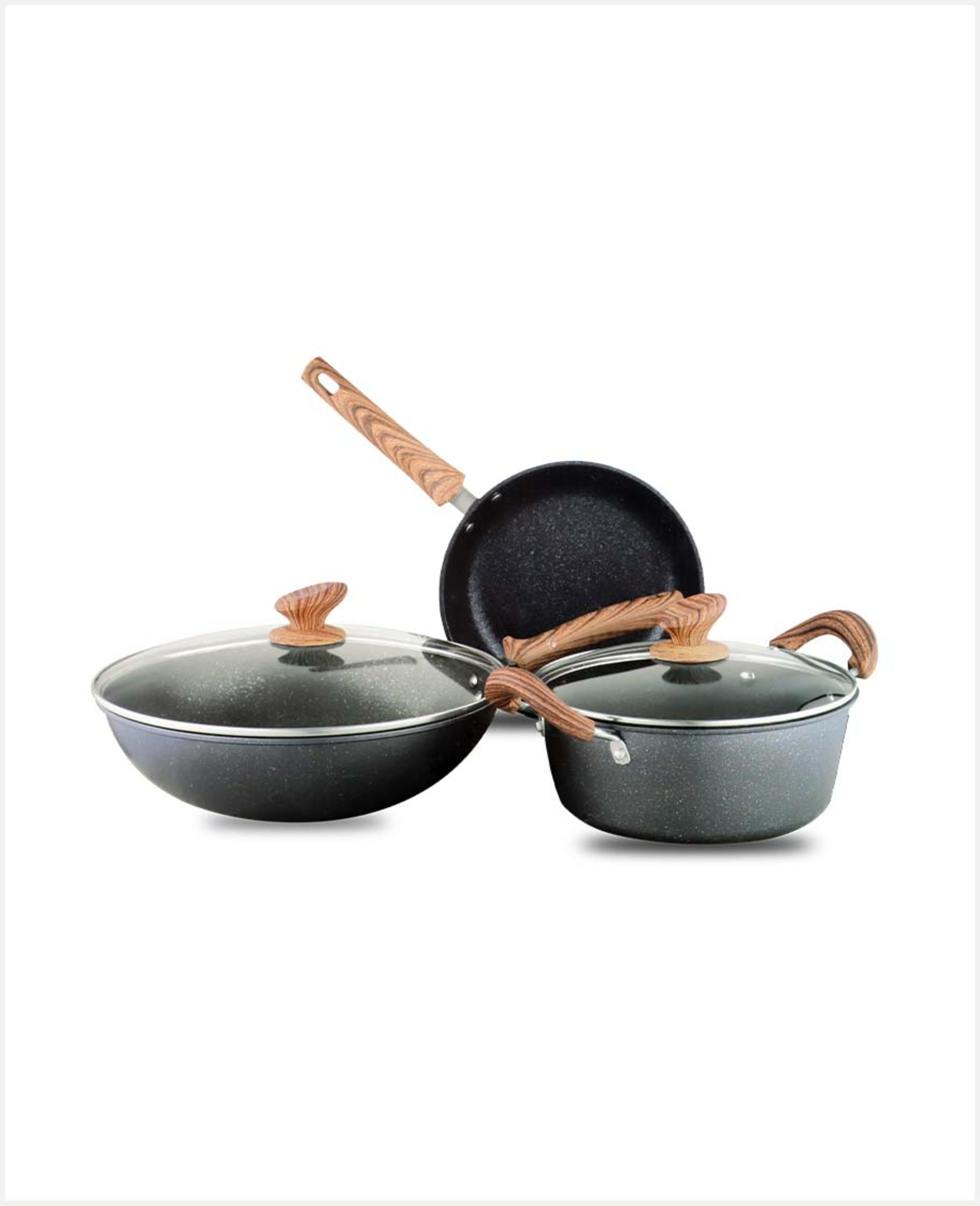 Non Stick Cookware Set 5pcs