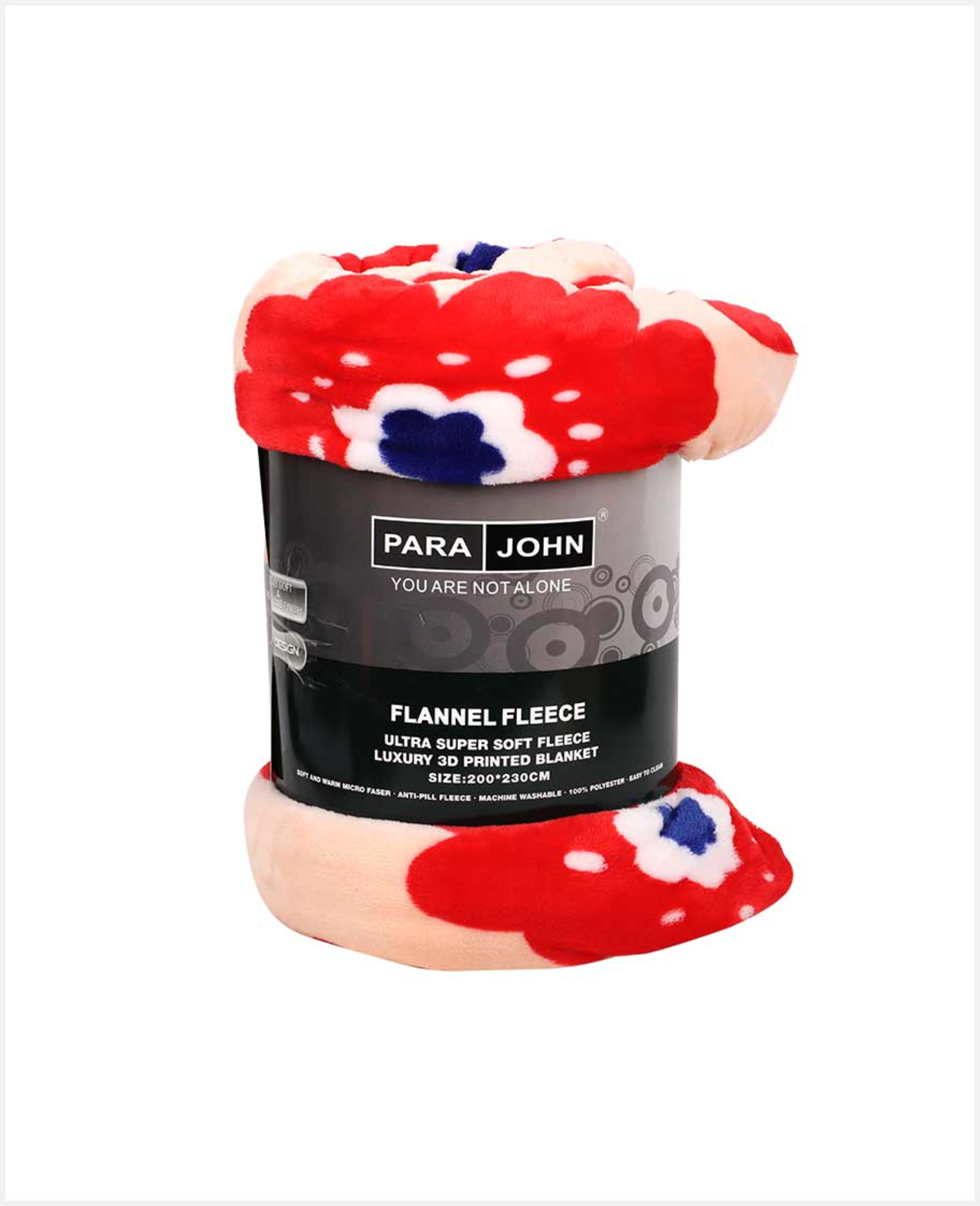Parajohn Blanket Print Fleece 200x230 1.3kg Pjbl7525