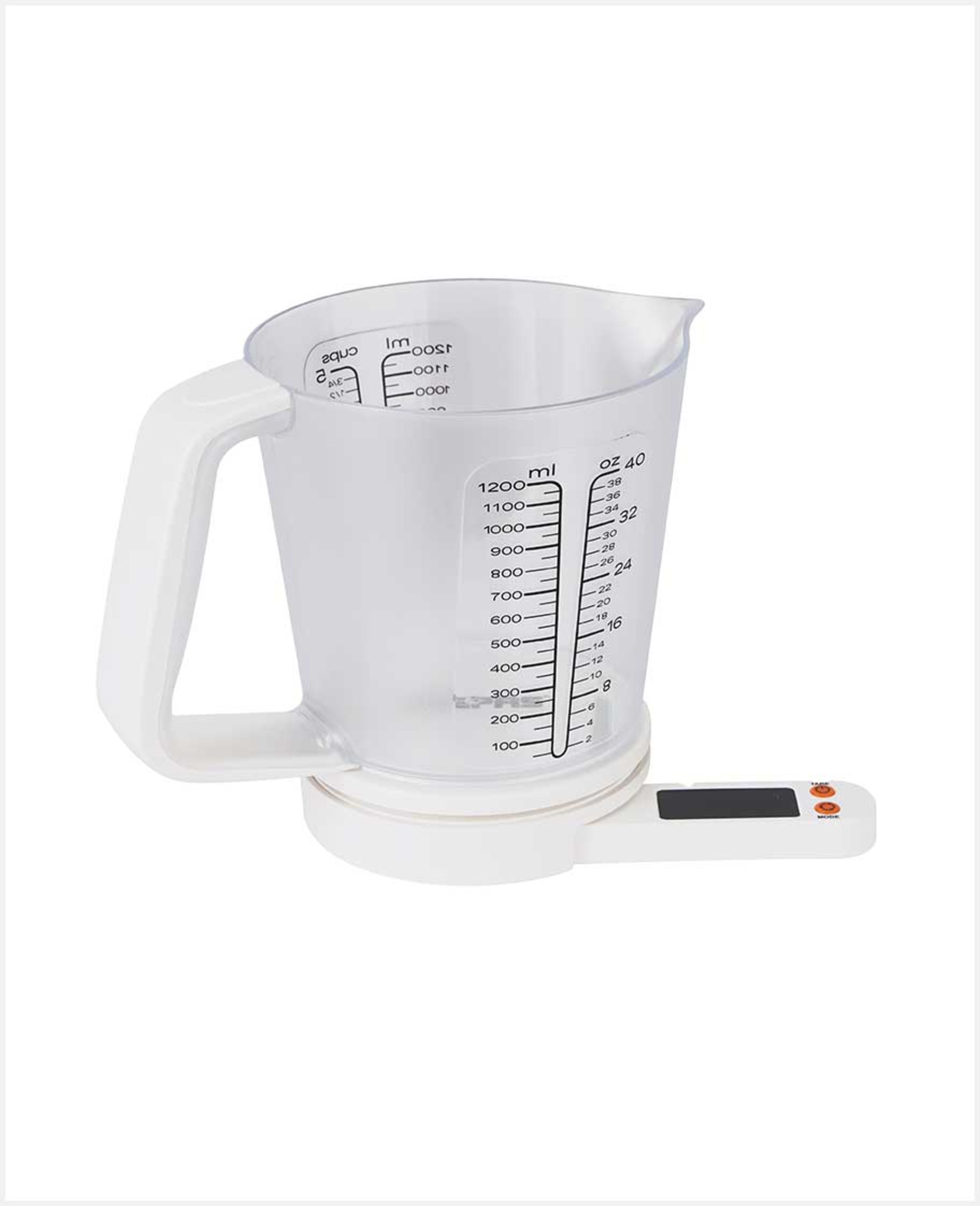 Geepas Digital Kitchen Scale with Measuring Cup Gks46514