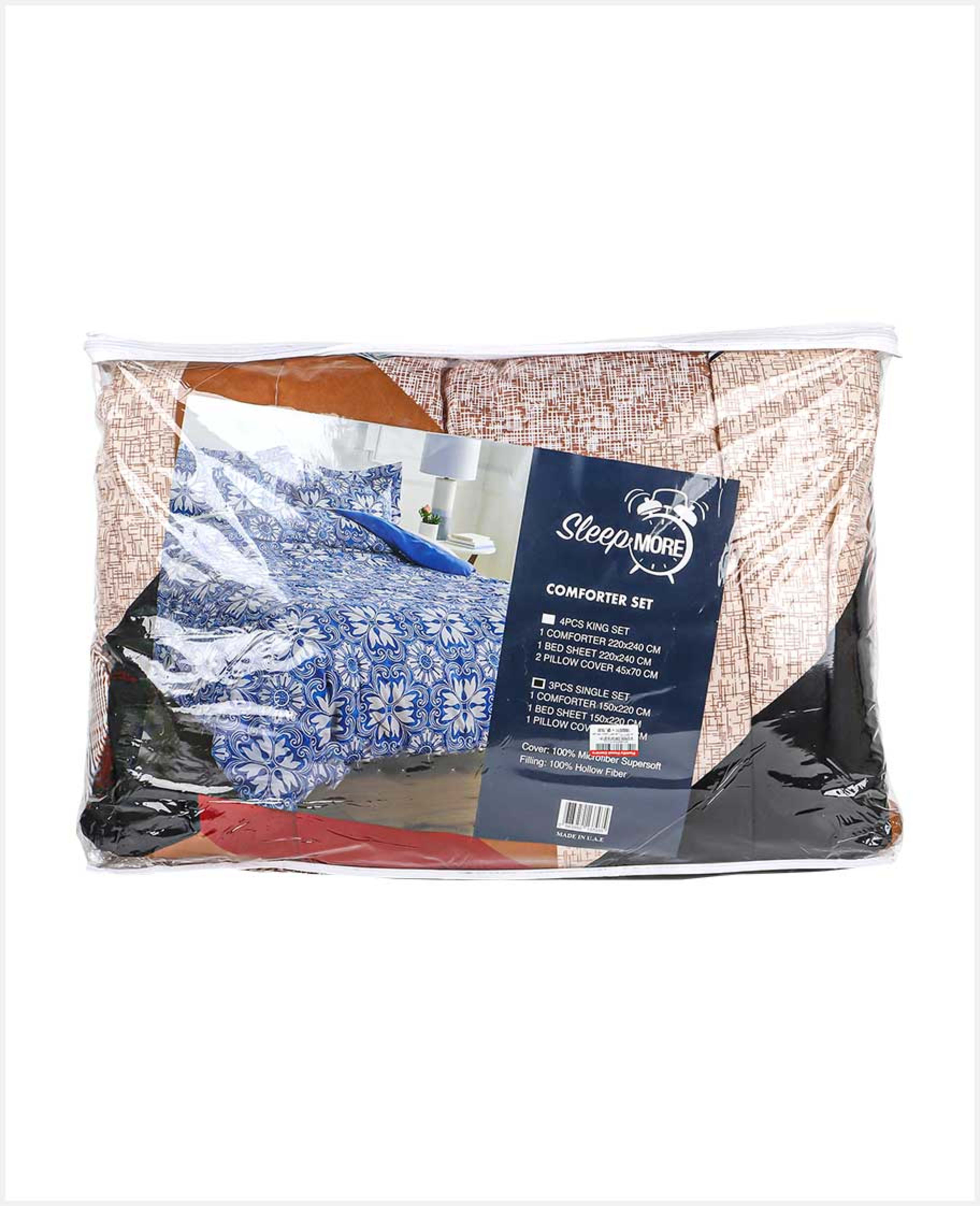 Sleepmore Comforter Set 3pcs Single 150x220cm