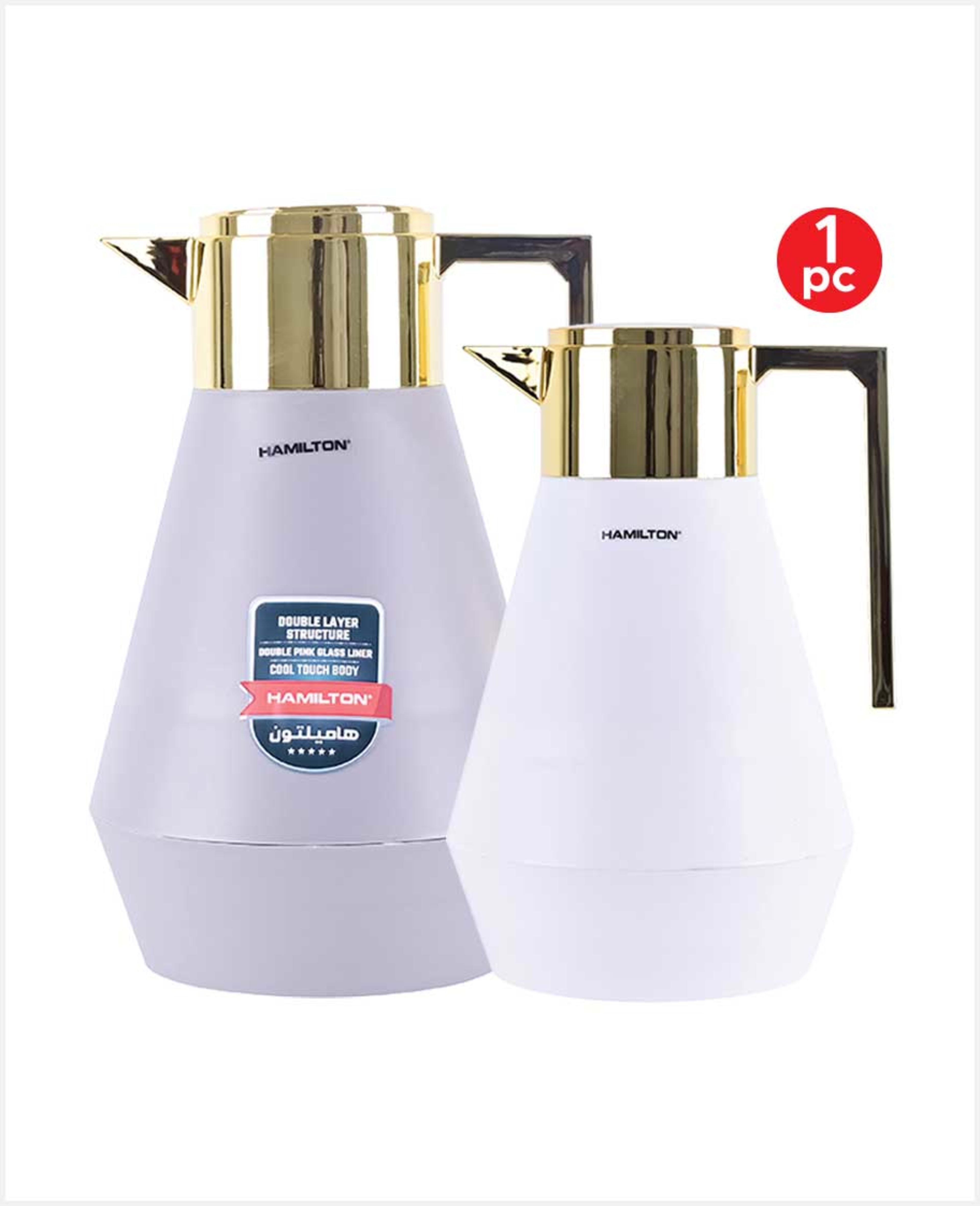 Hamilton Vacuum Flask 1.0ltr Ht131-1l