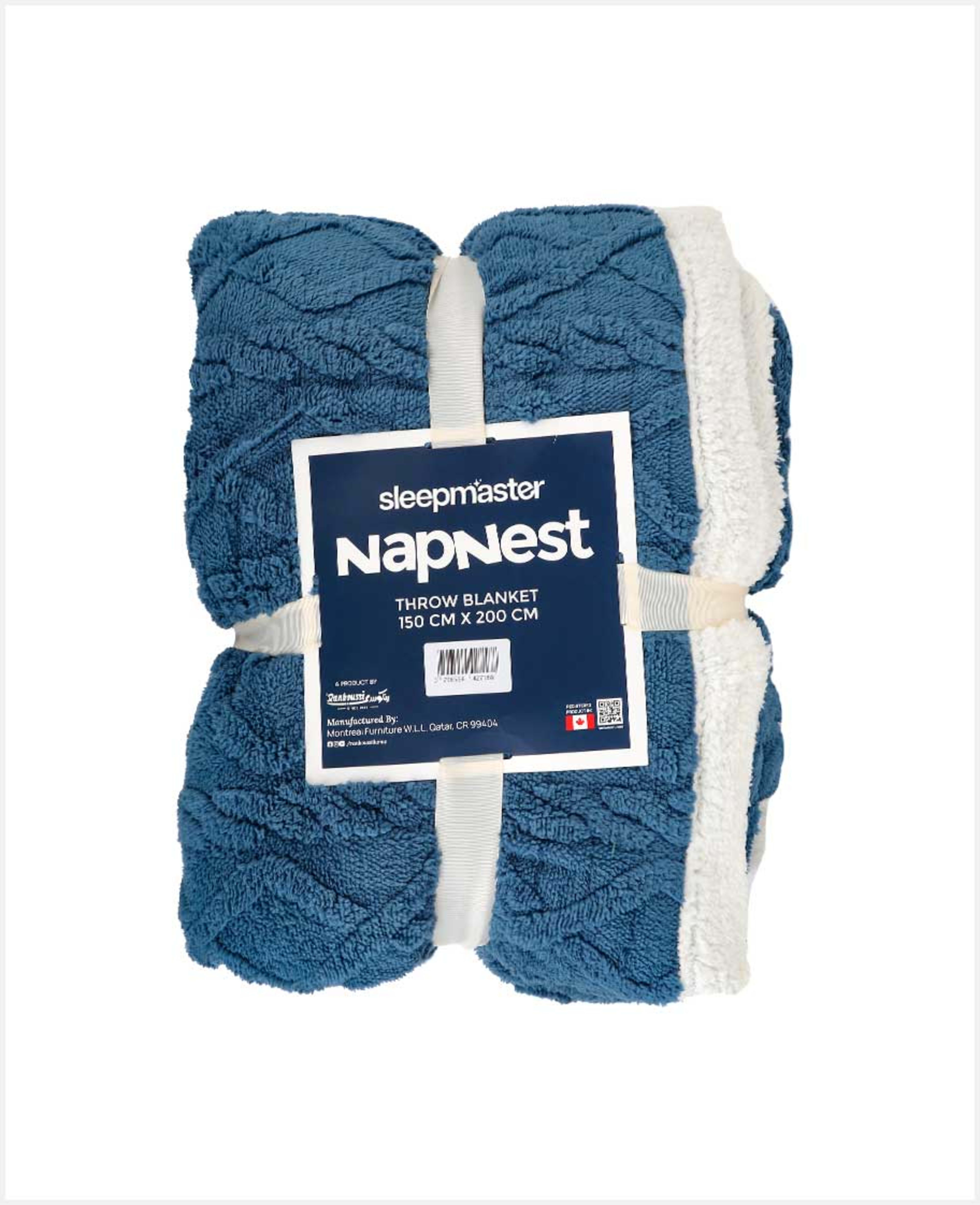 Sleepmaster Napnest Blanket Asstd Color 150x200cm