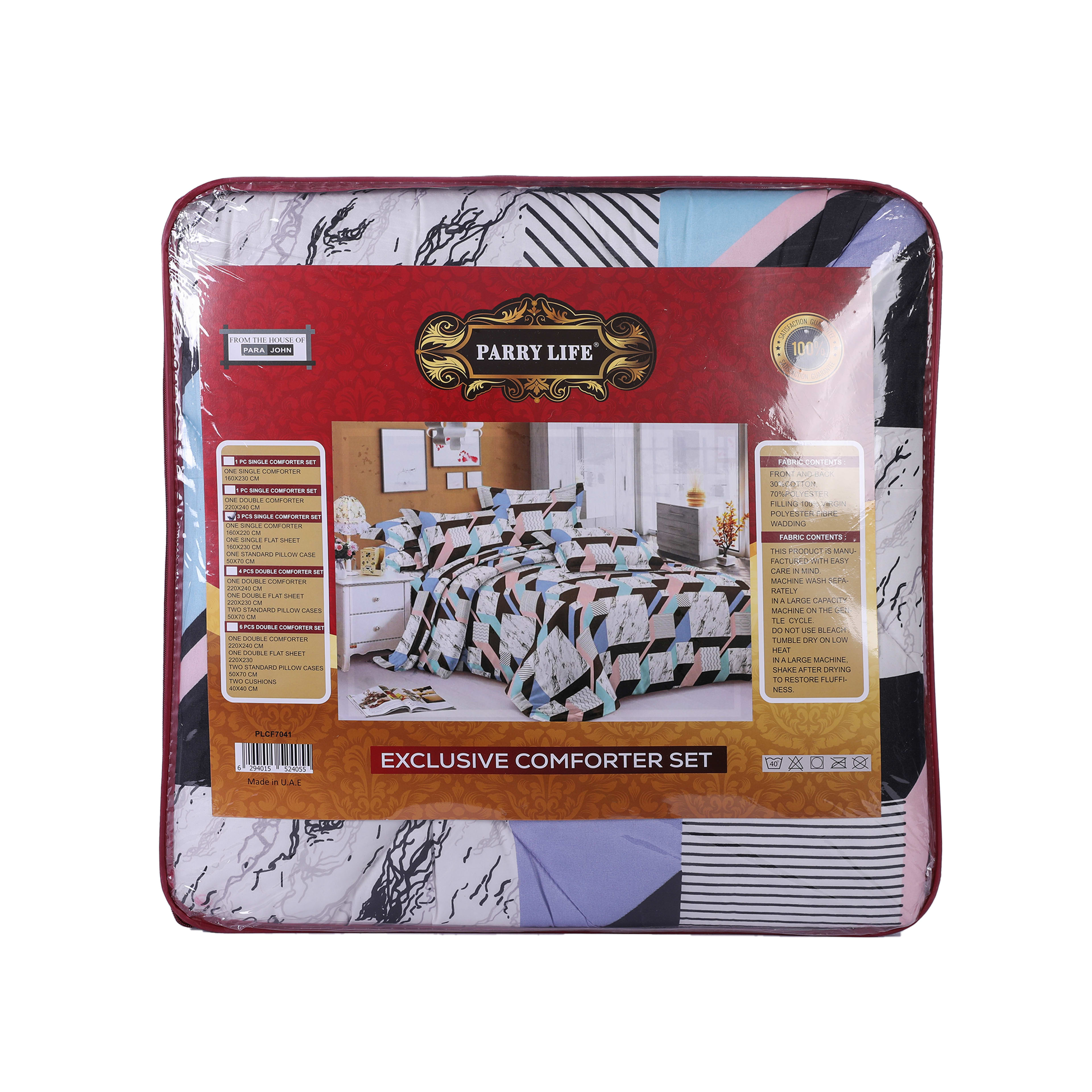 Parry Life Single Comforter 3pcs Plcf7041