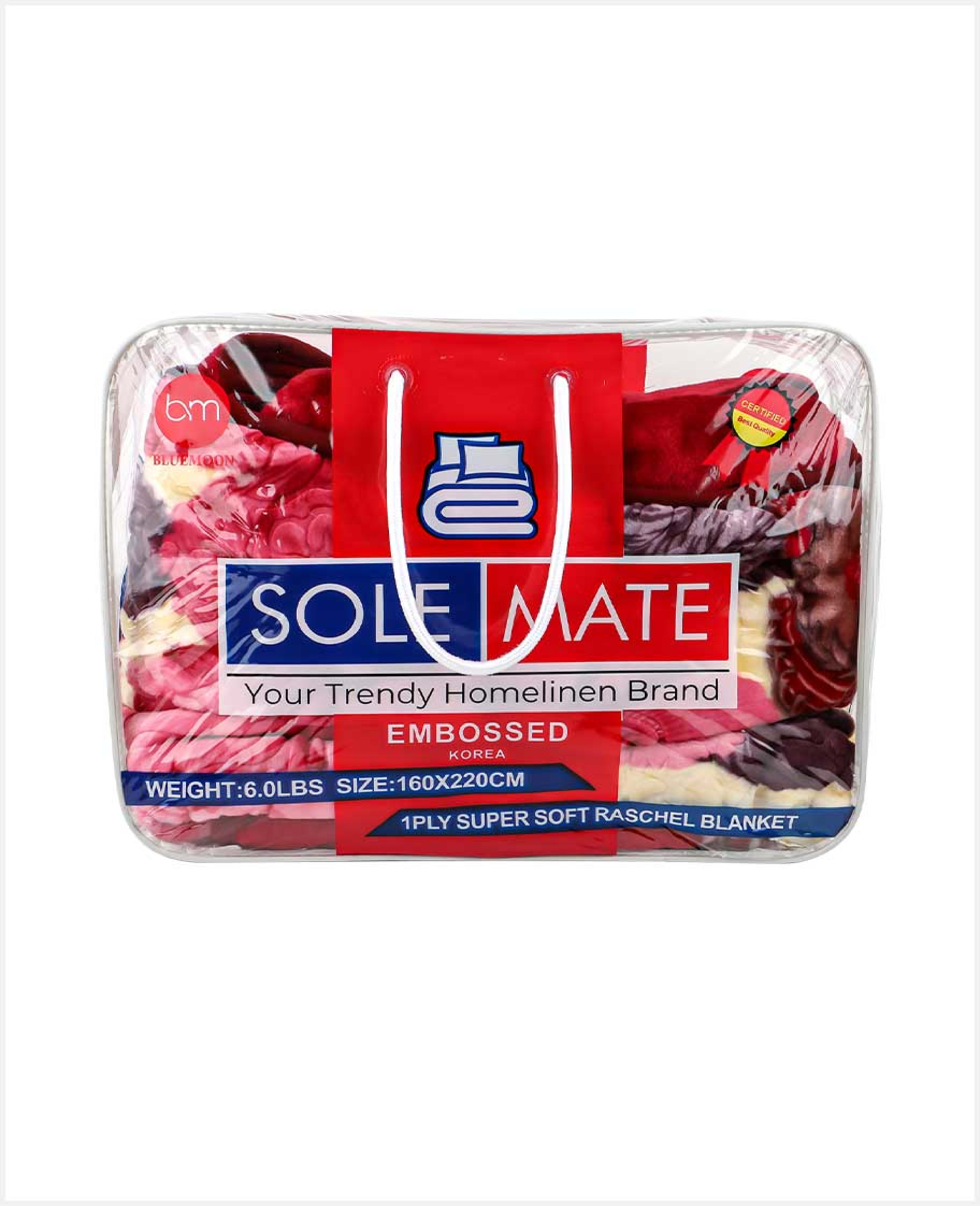 Sole Mate Blanket Single 1ply 6.0lbs 160x220cm