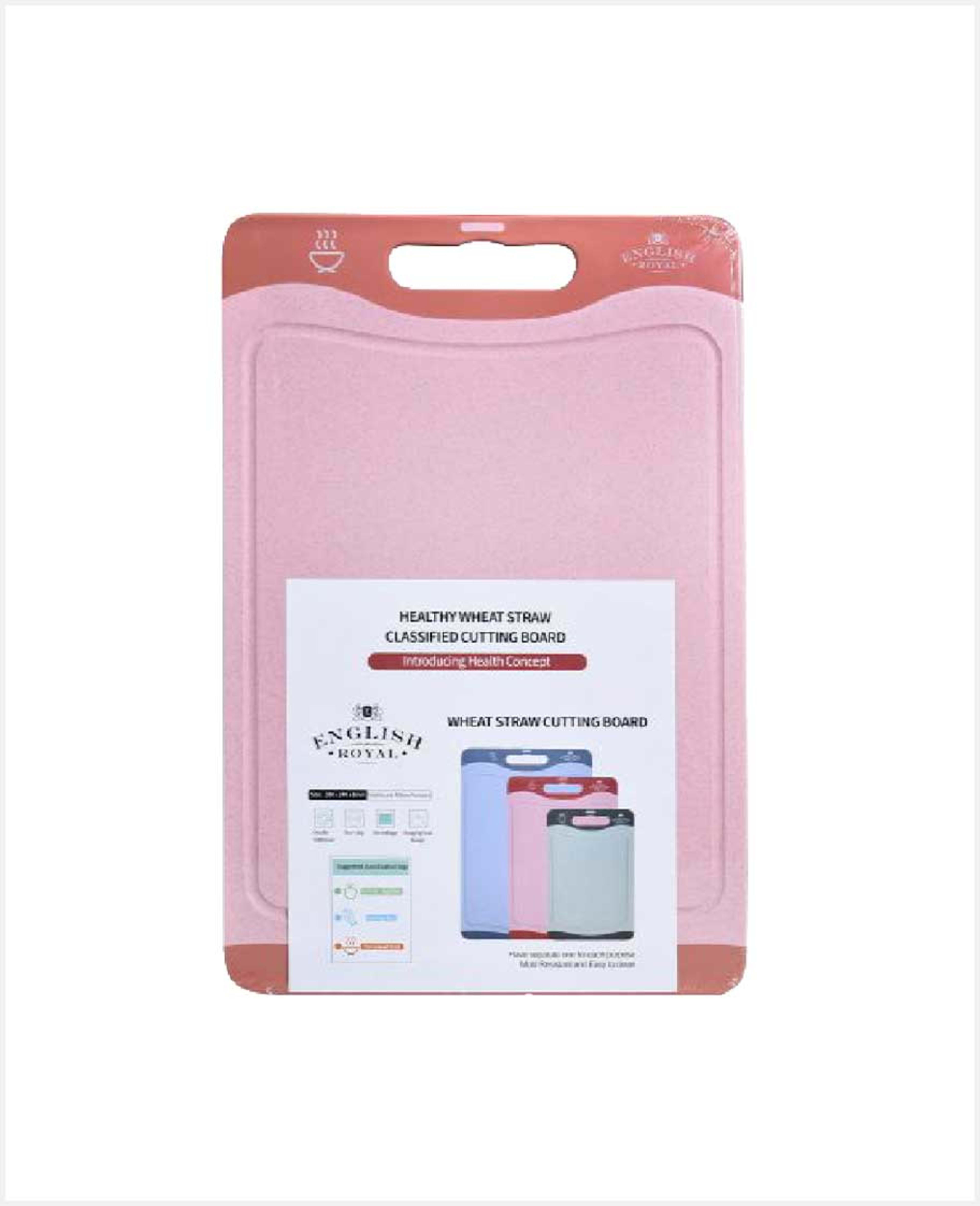 English Royal Wheat Straw Cutting Board Erk 1402m
