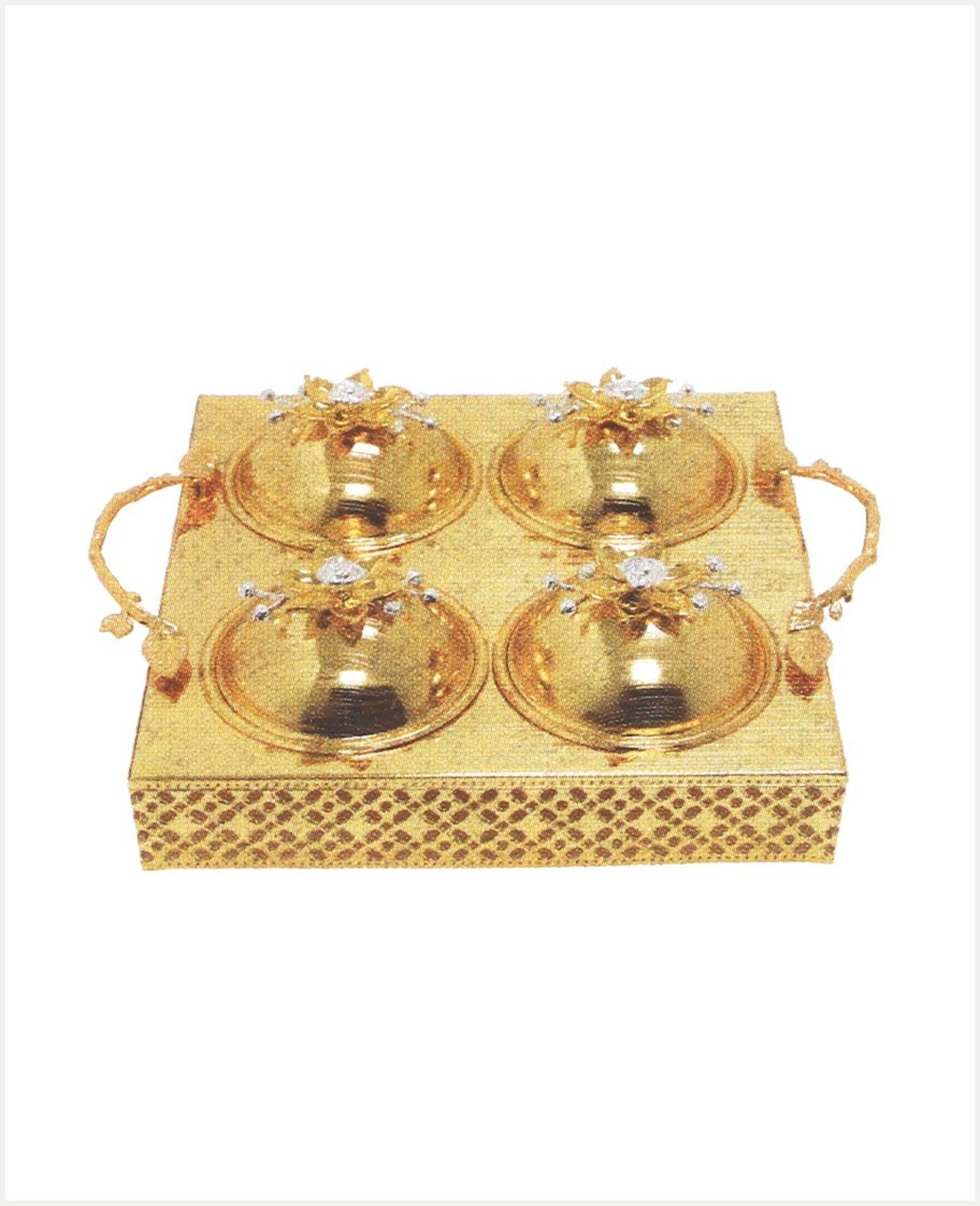 Hi-luxe Bowl Set Gold 9pcs Hw01525